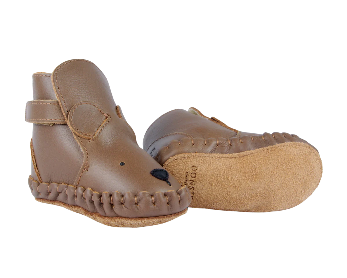 Donsje Kapi Classic Booties | Bear | Cognac Classic Leather - Image 5