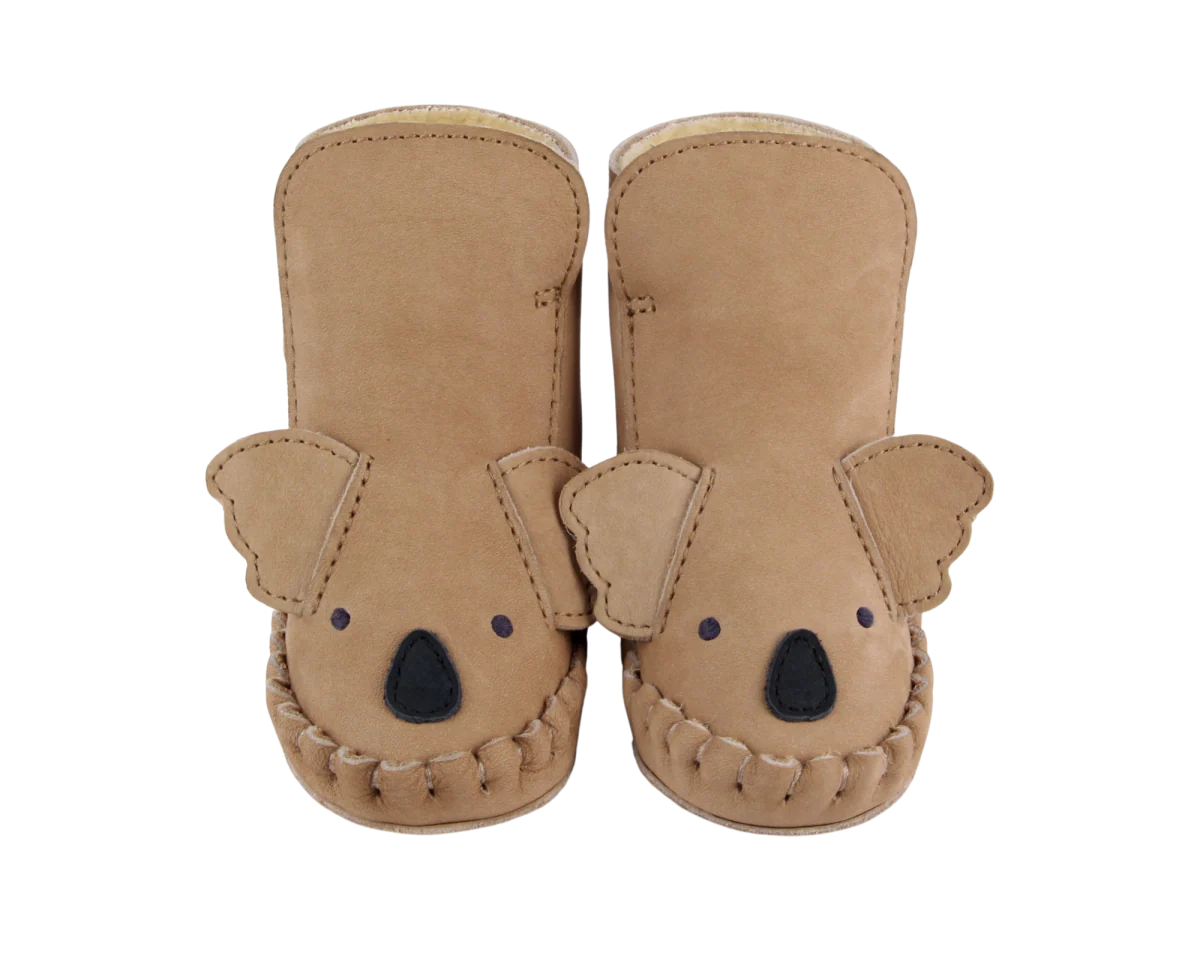 Donsje Kapi Classic Booties | Koala | Truffle Nubuck - Image 3
