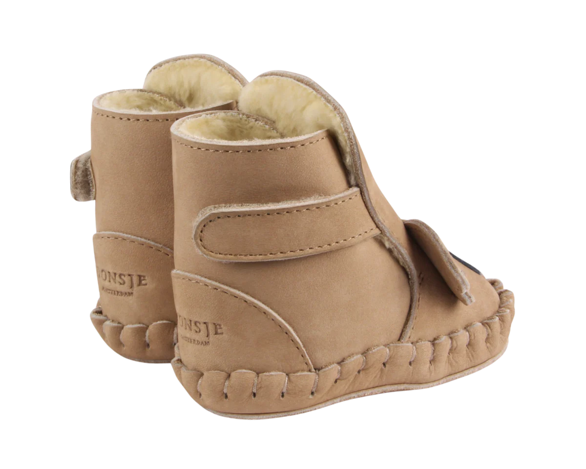 Donsje Kapi Classic Booties | Koala | Truffle Nubuck - Image 4