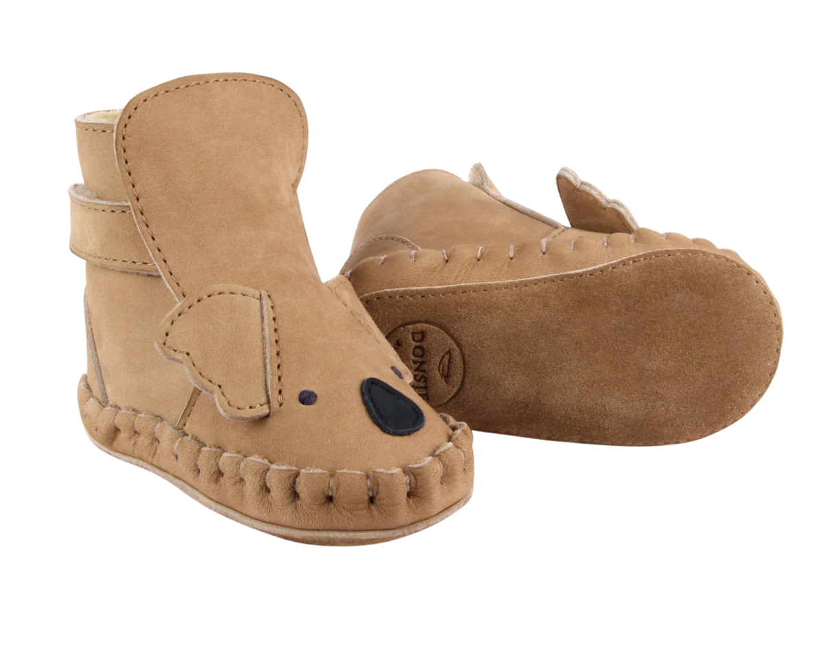 Donsje Kapi Classic Booties | Koala | Truffle Nubuck - Image 5