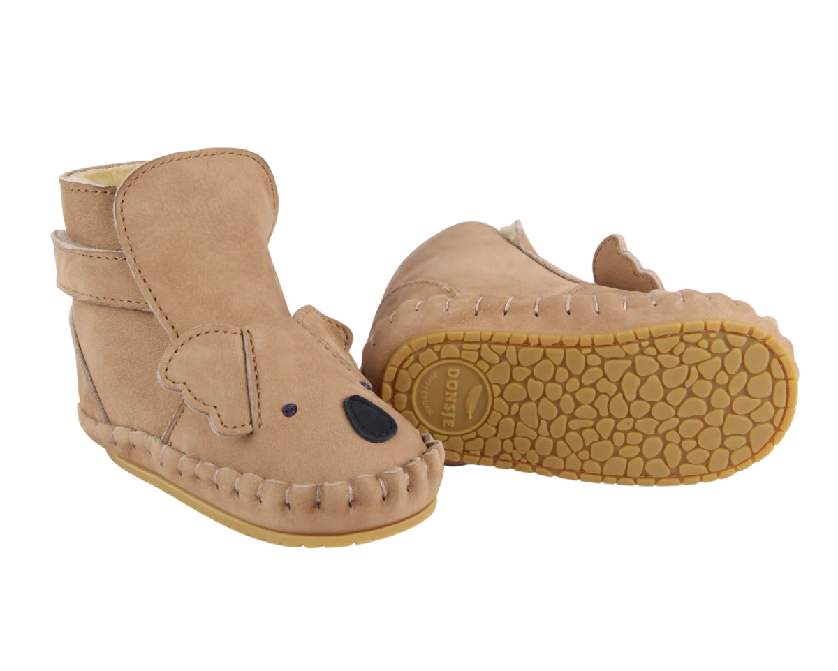 Donsje Kapi Classic Booties | Koala | Truffle Nubuck - Image 6