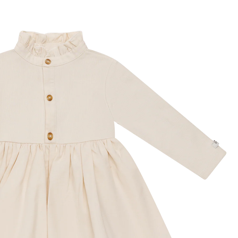 Donsje Kleid "Louen" Taupe Macaroon - Image 3