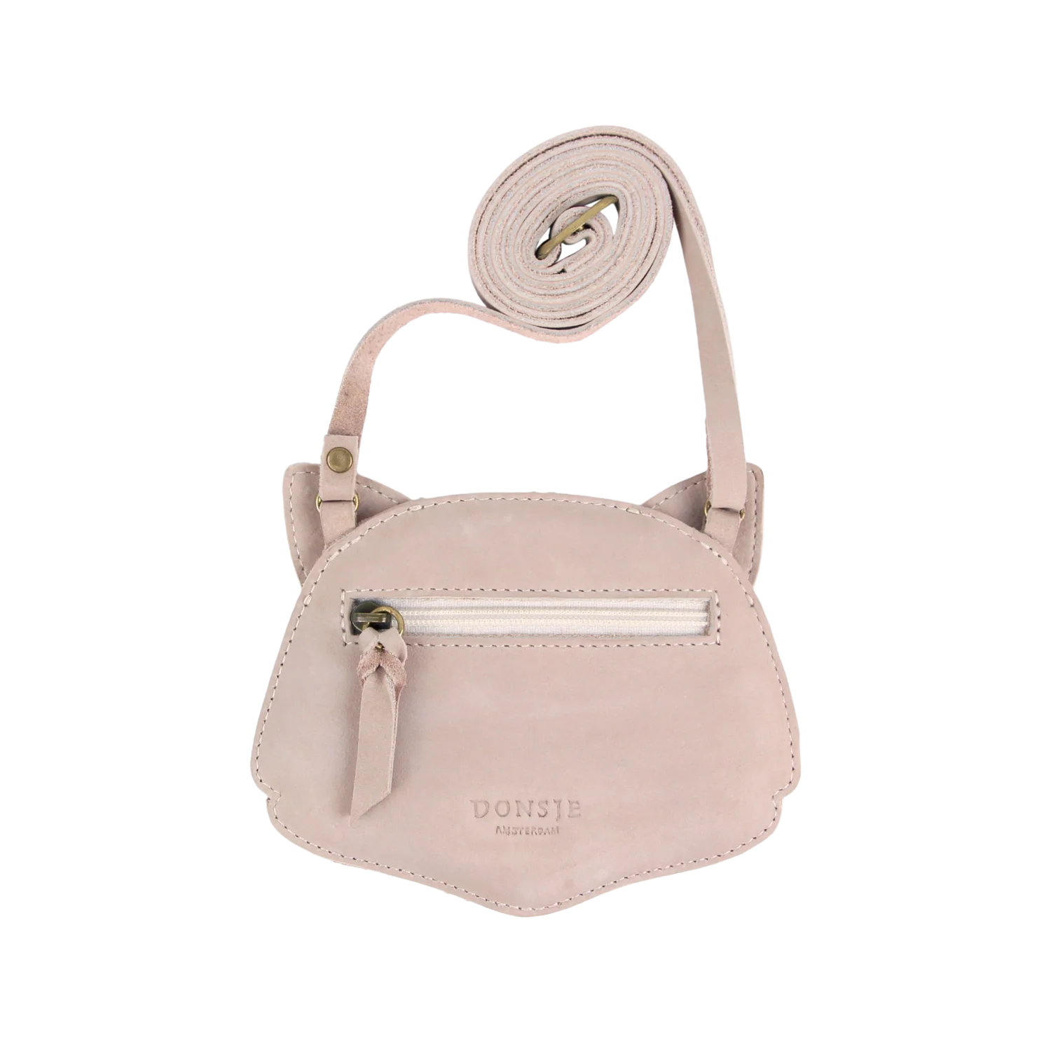 Donsje Umhängetasche "Britta" | Cat | Lilac Nubuck - Image 4