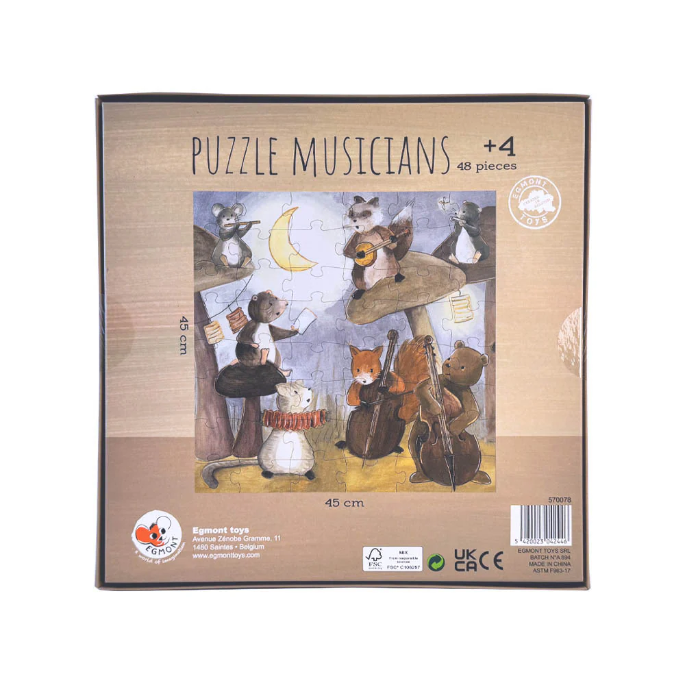 Egmont Toys Puzzle "Musikanten" 48 Teile - Image 3