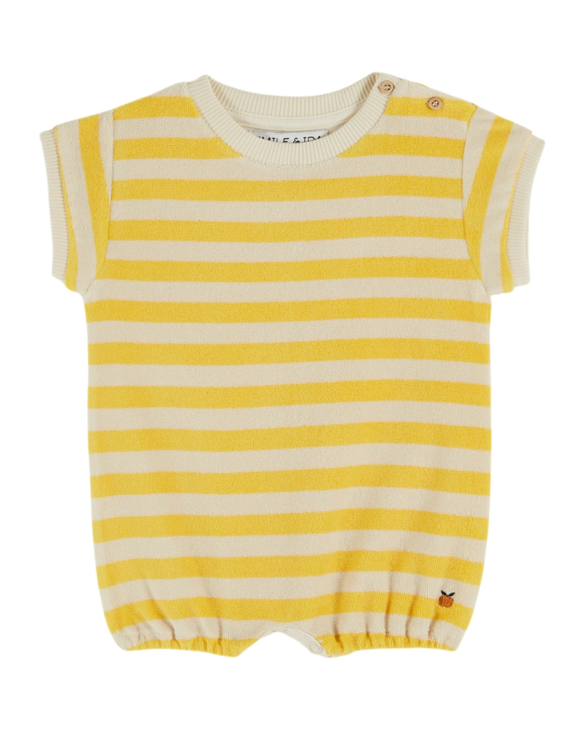 Emile & Ida Body Strampler "Raye" | Rayure Mimosa