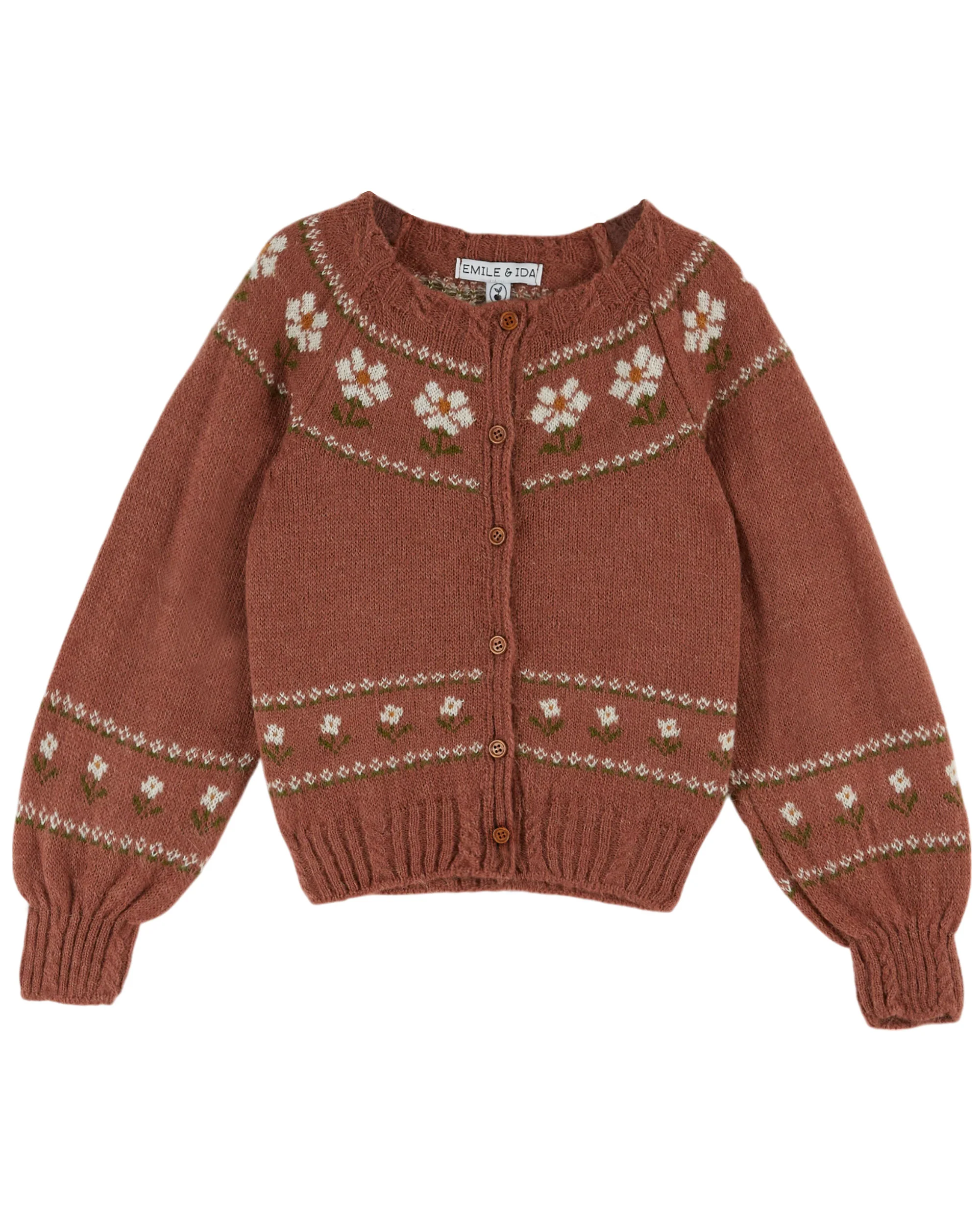 Emile & Ida Strickjacke "Marguerite" Violine