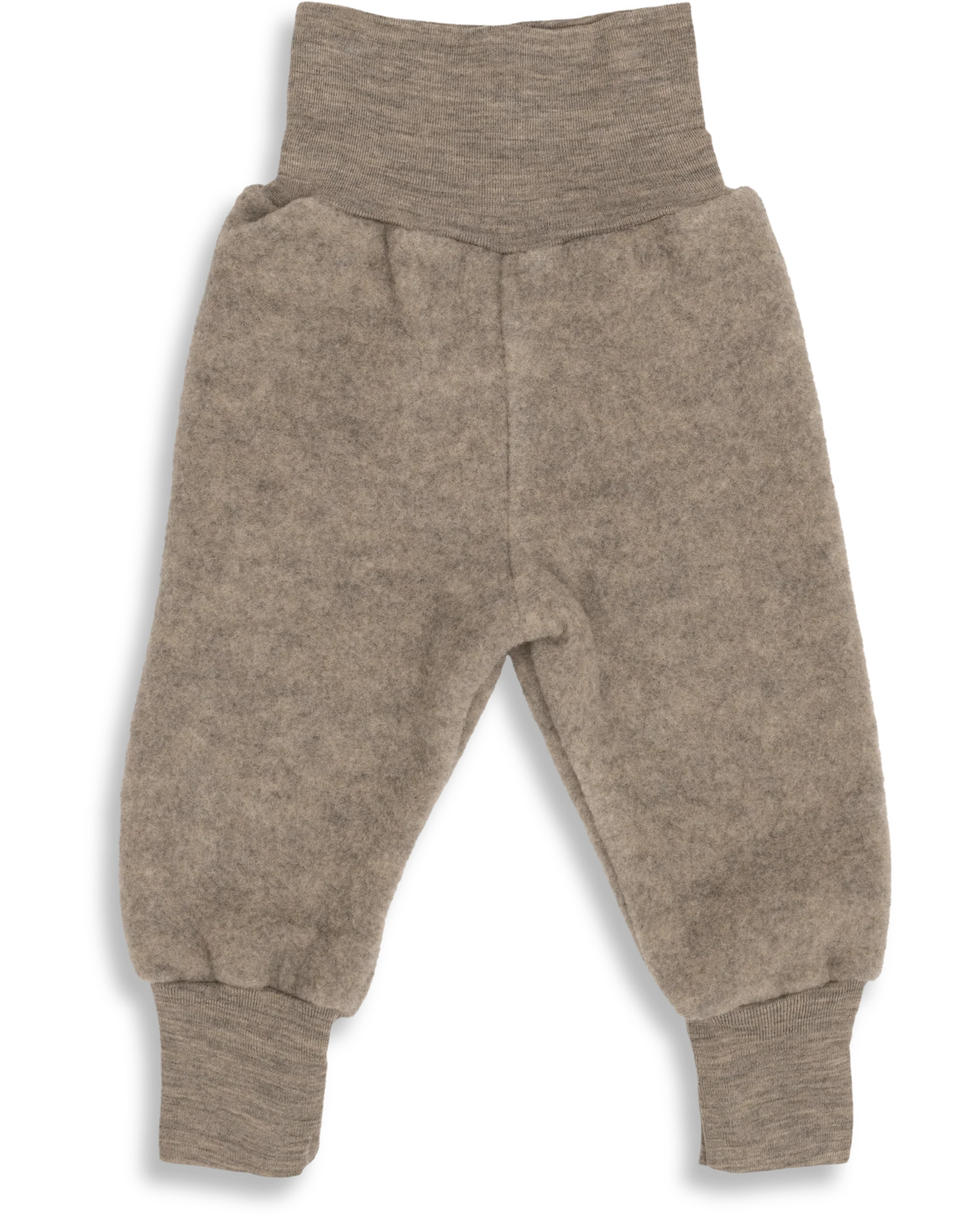 Engel Wollfleece Hose | Walnuss Melange
