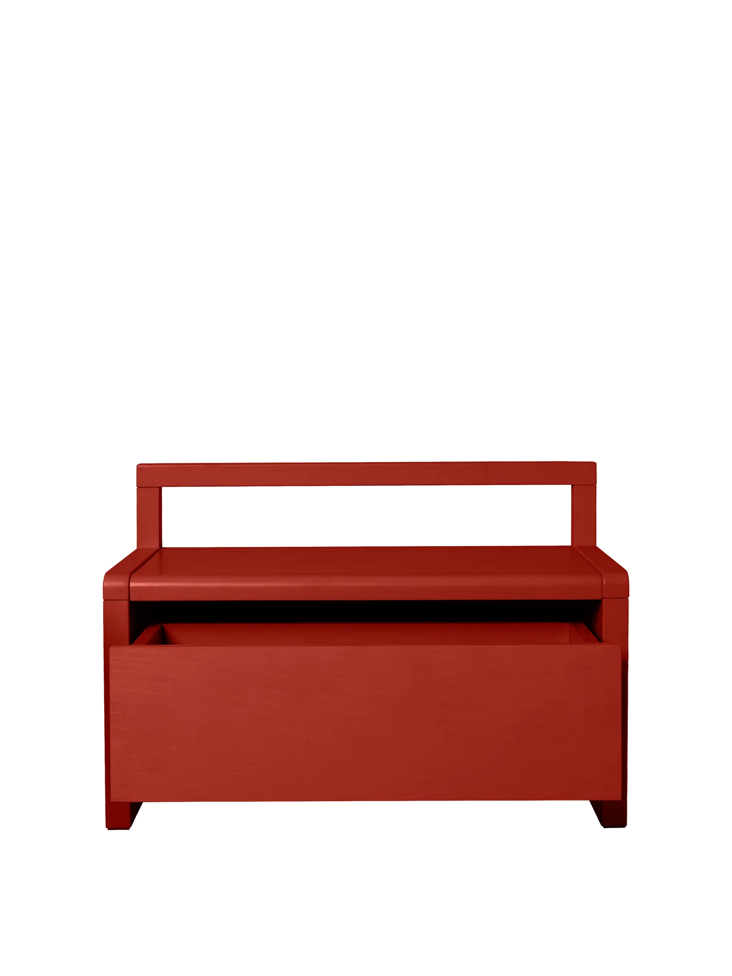Ferm Living Aufbewahrungsbank Little Architect | Poppy Red - Image 2