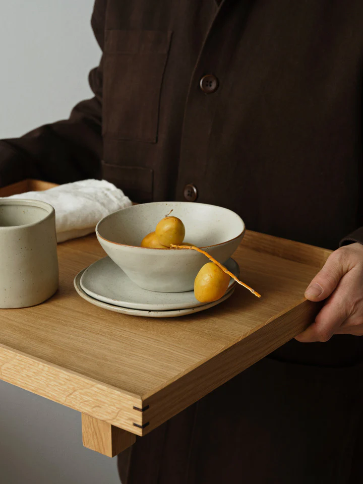 Ferm Living Holztablett Wooden Tray Small Oak - Image 2