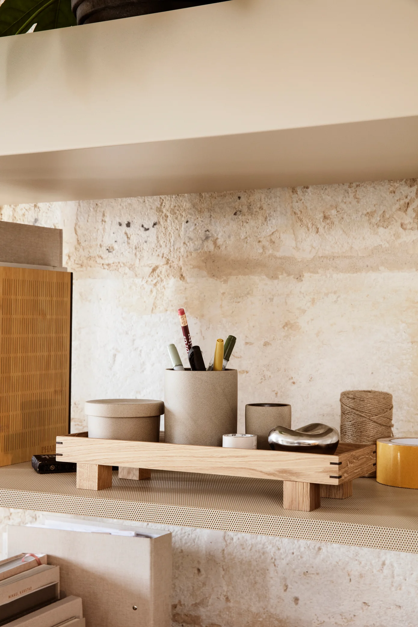 Ferm Living Holztablett Wooden Tray Small Oak - Image 4