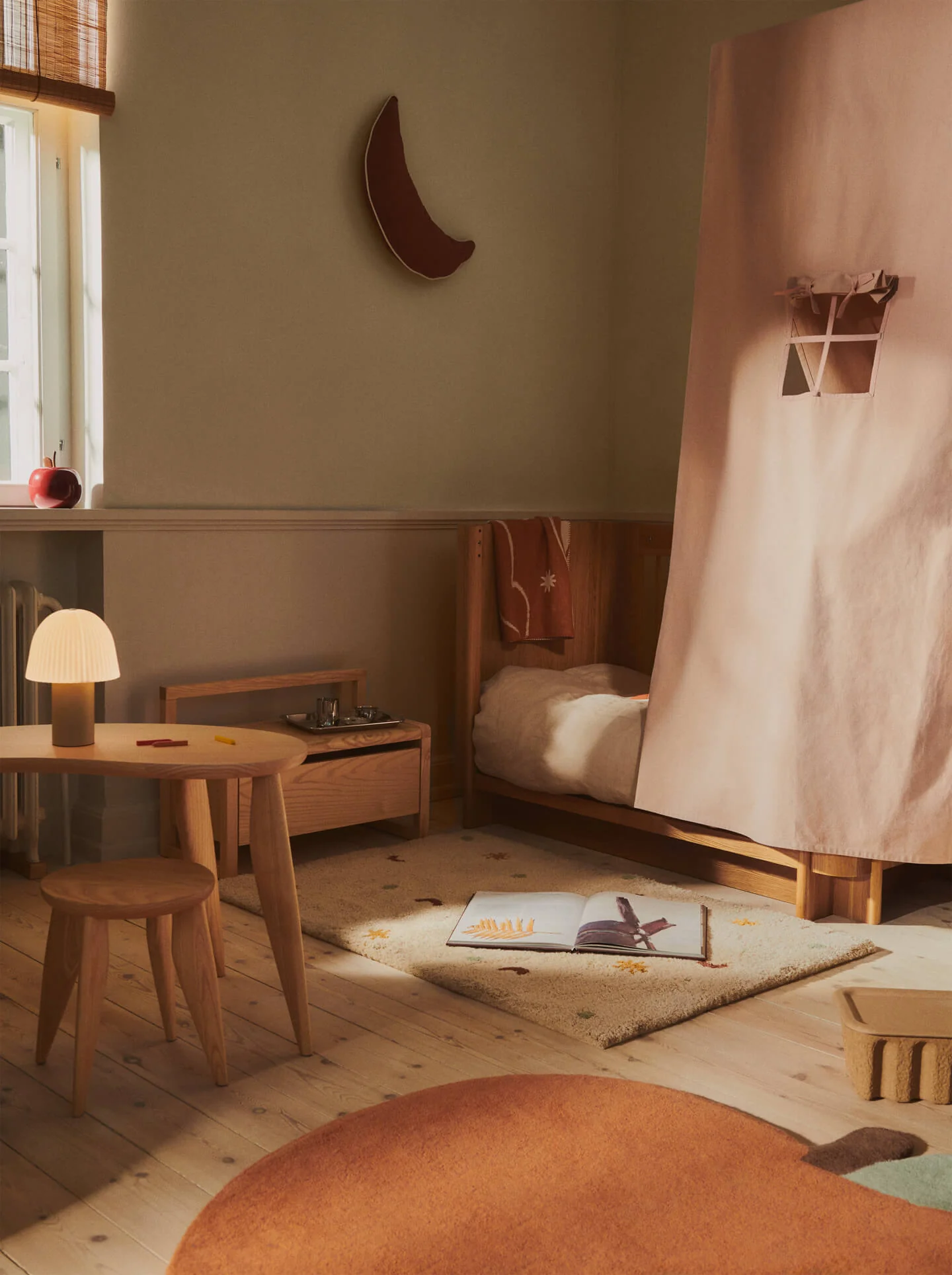 Ferm Living Kissen Mond | Brown Clay - Image 3