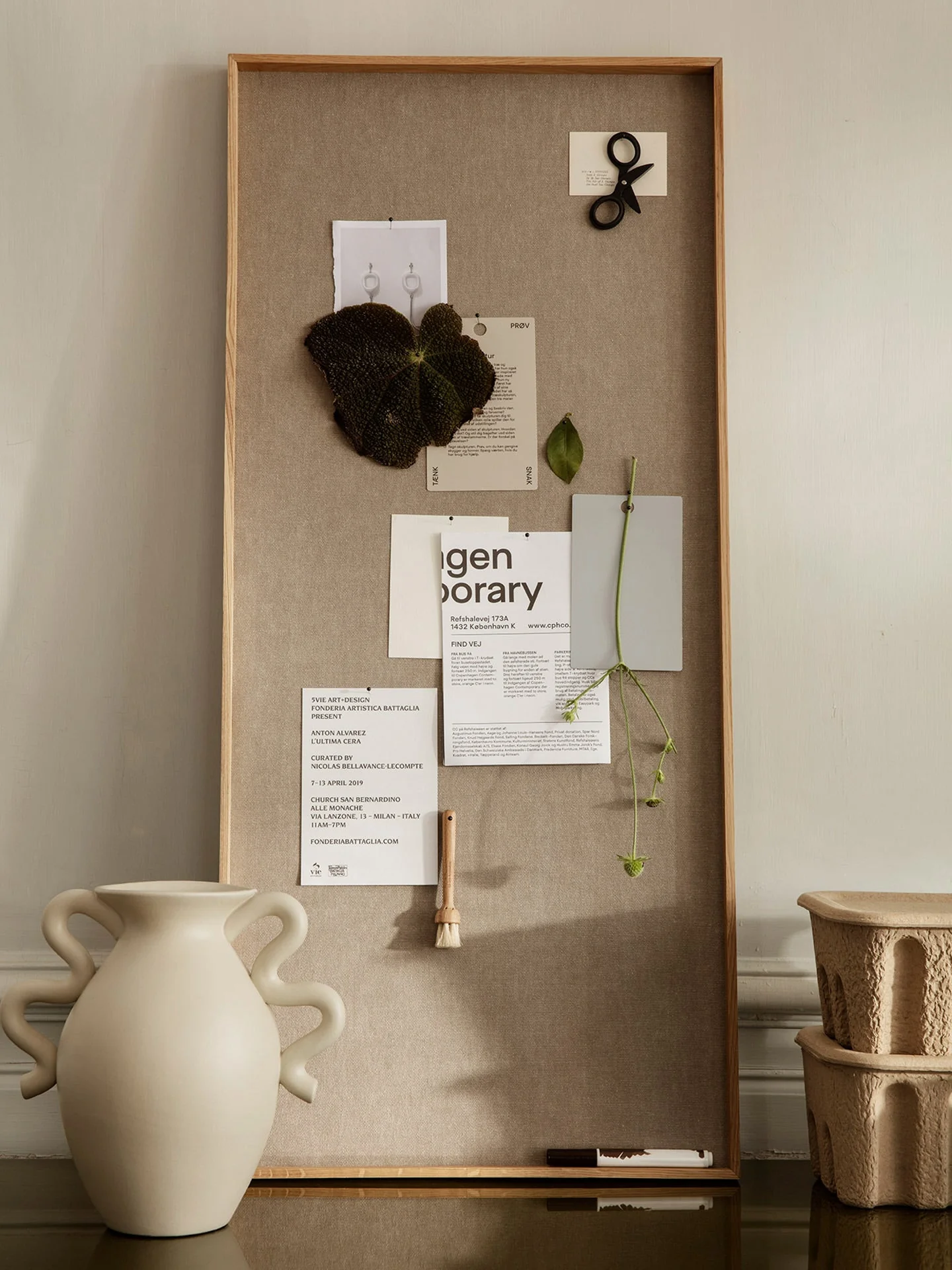 Ferm Living Pinnwand Scenery | Narrow Natural Oak - Image 2