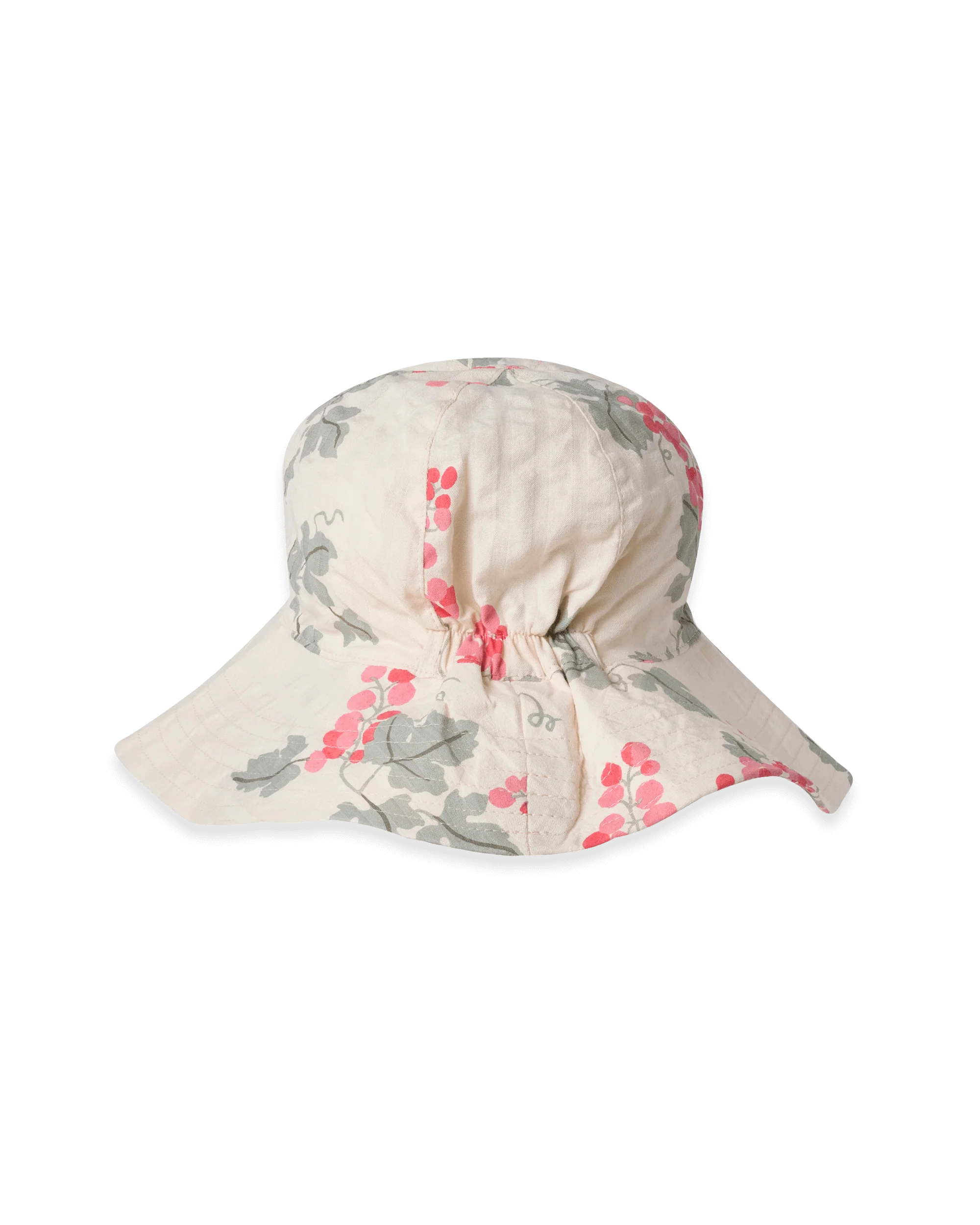 Garbo & Friends "Seersucker Sun Hat" Grapes Pink - Image 4