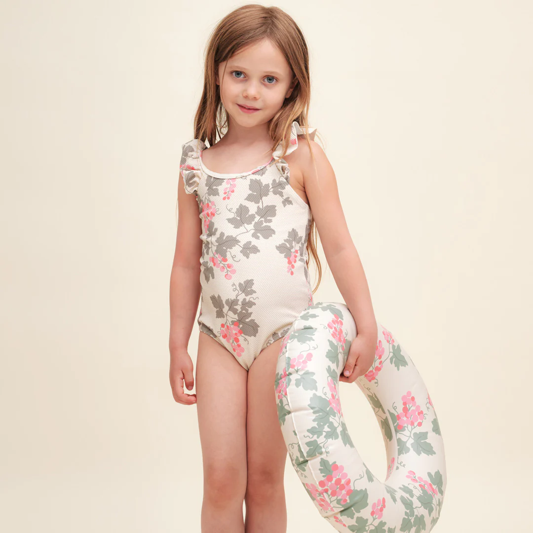 Garbo & Friends SS Badeanzug "Swimsuit" Grapes Pink - Image 2