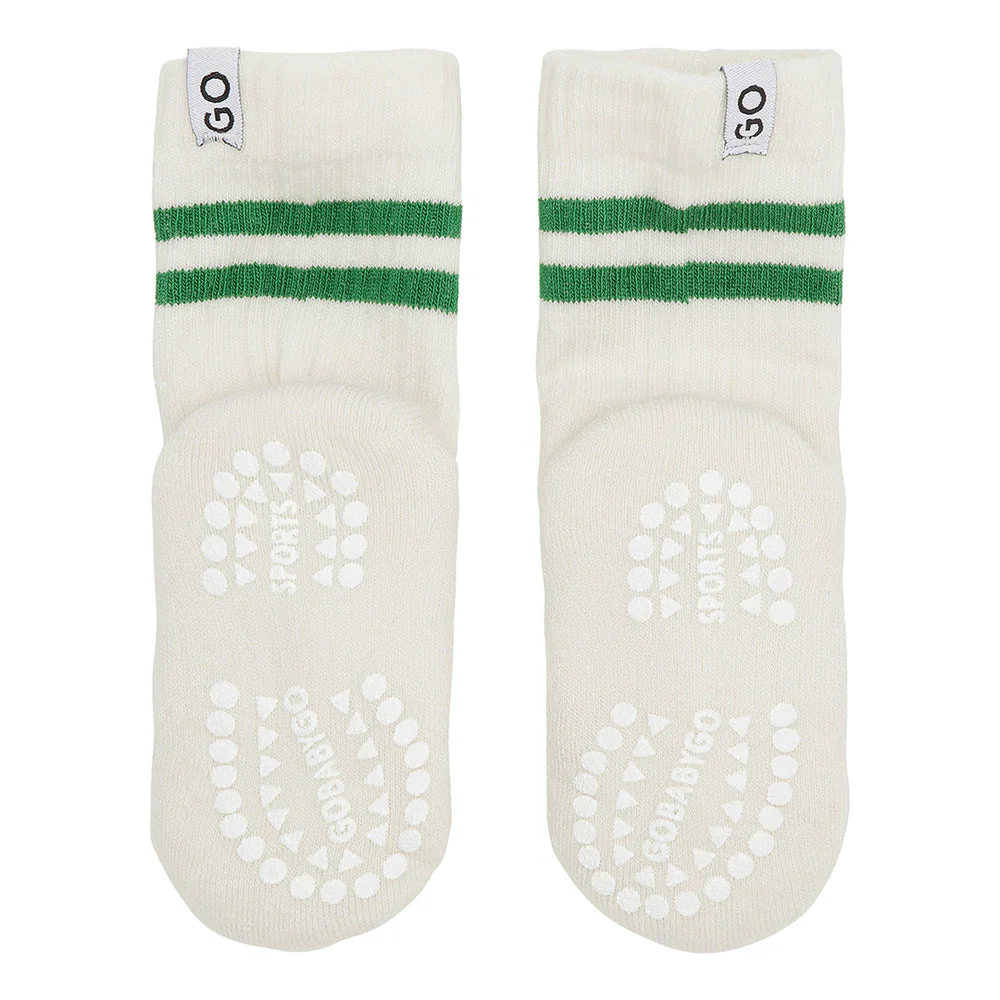 GoBabyGo Antirutsch Sportsocken | Green - Image 2
