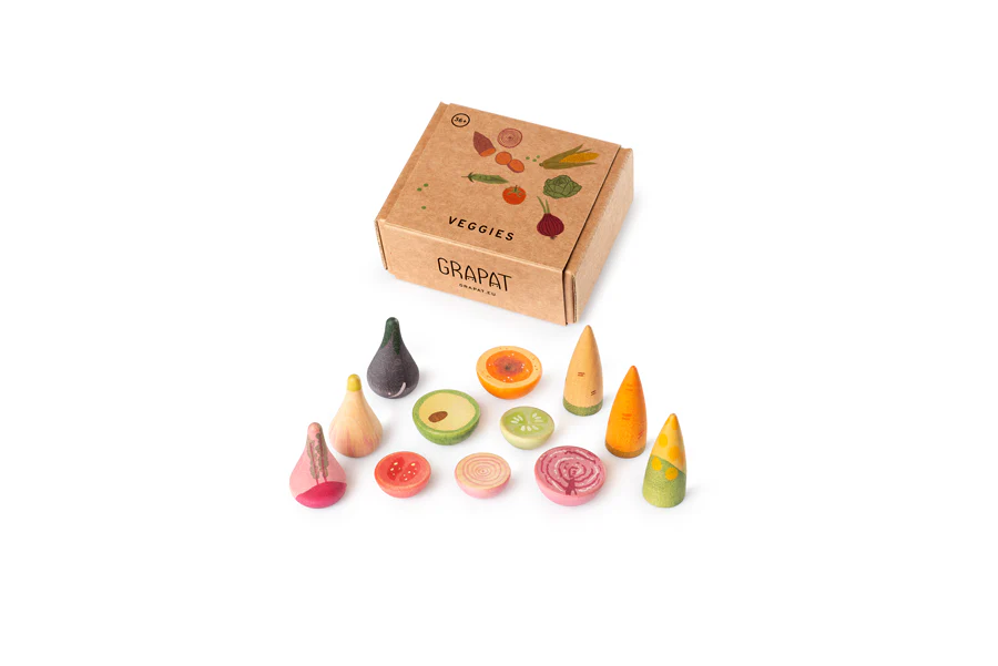 Grapat Spielset "Veggies" 12-teilig