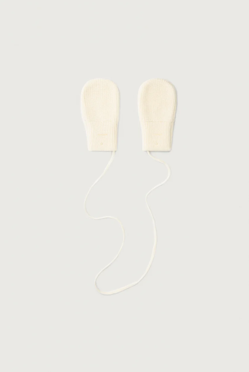 Gray Label Baby Fäustlinge Merino | Cream - Image 3