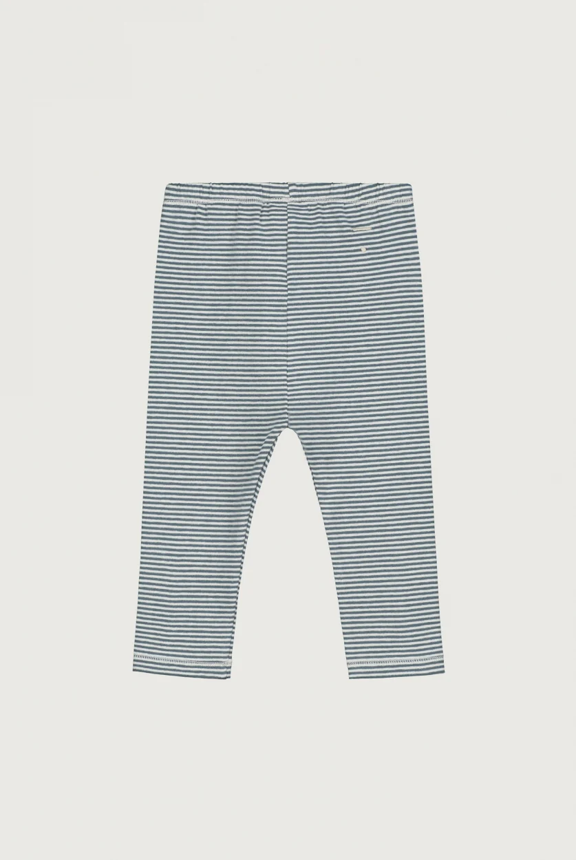 Gray Label Baby Leggins Blue Grey-Cream - Image 2