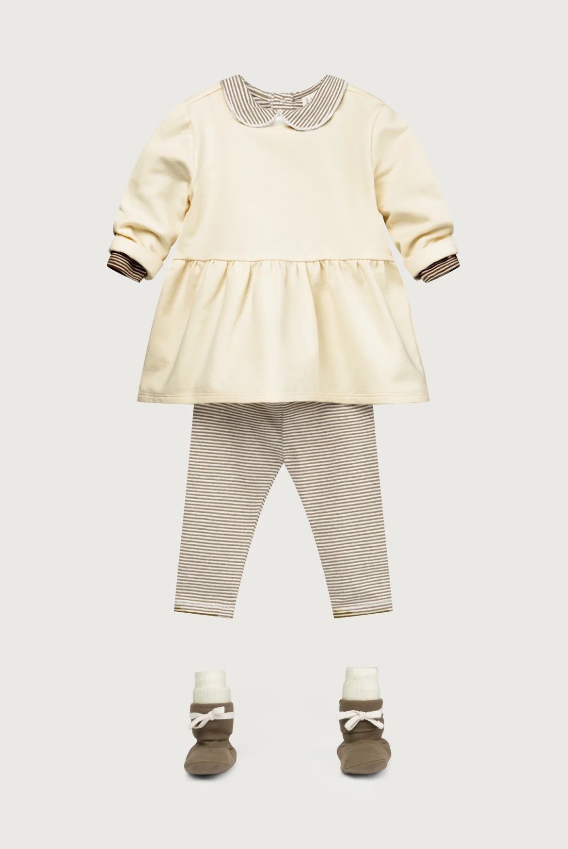 Gray Label Baby Leggins | Woody-Cream - Image 2