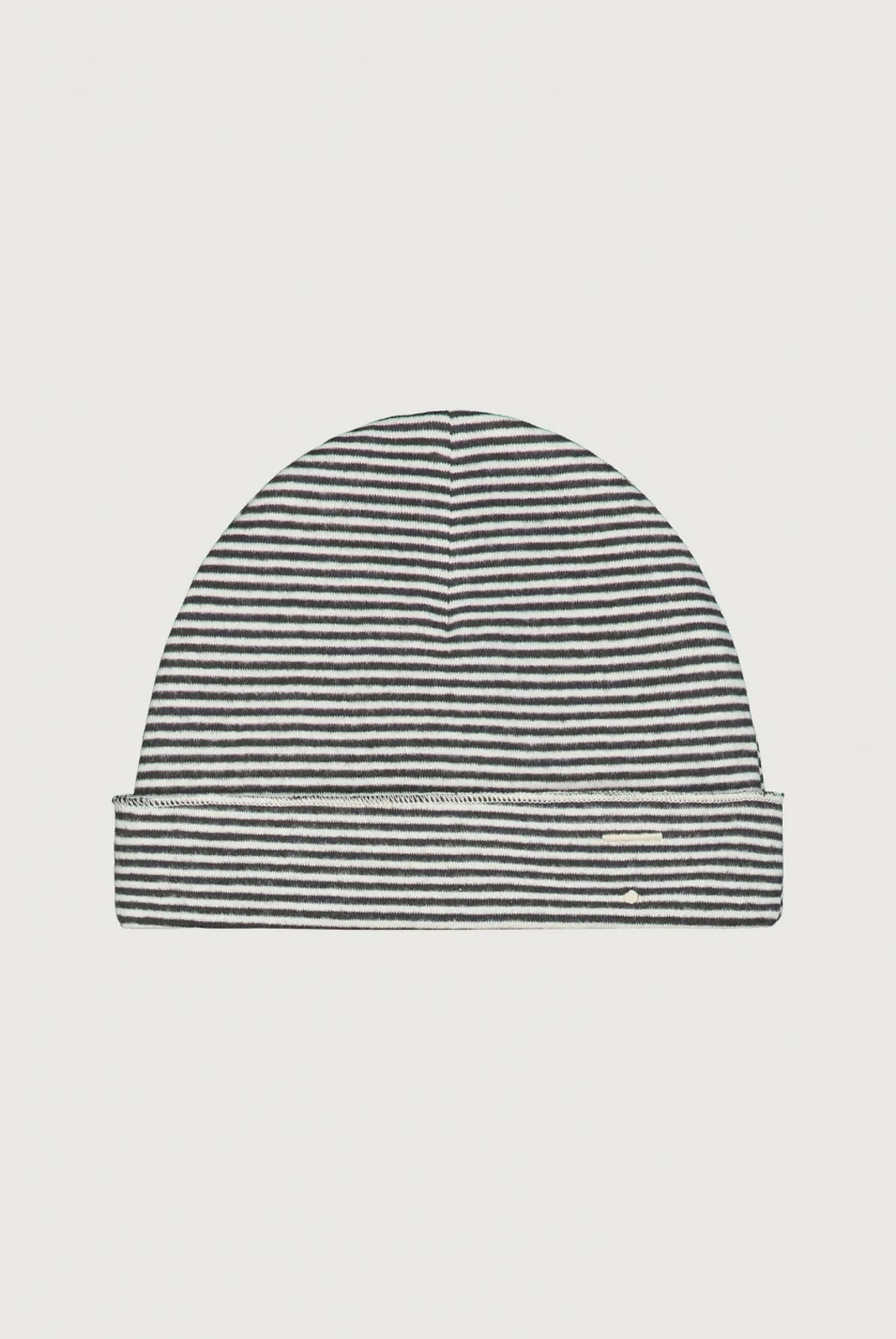Gray Label Baby Mütze Nearly Black-Cream