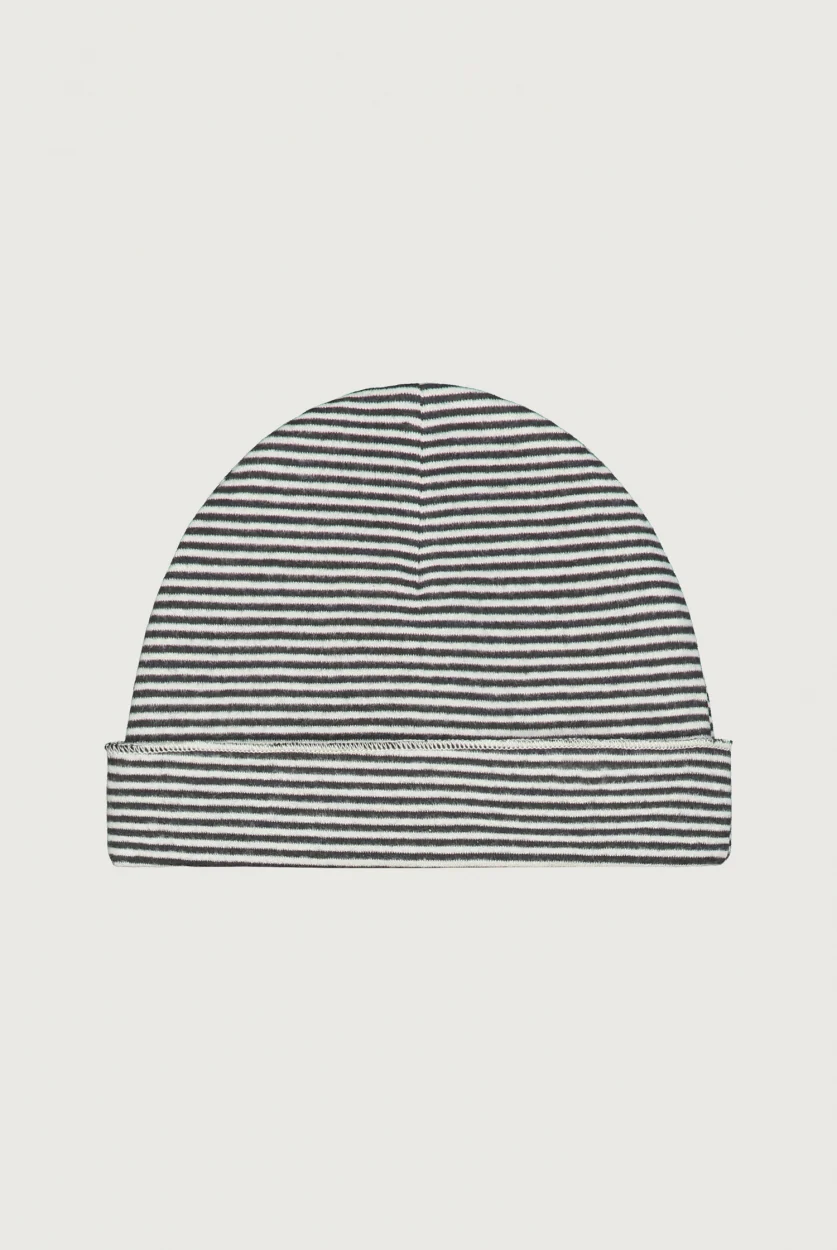Gray Label Baby Mütze Nearly Black-Cream - Image 3