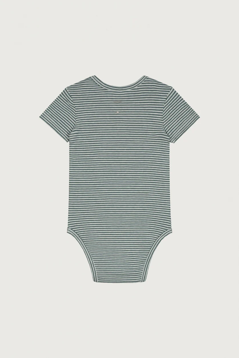Gray Label Kurzarm-Body Blue Grey-Cream - Image 3