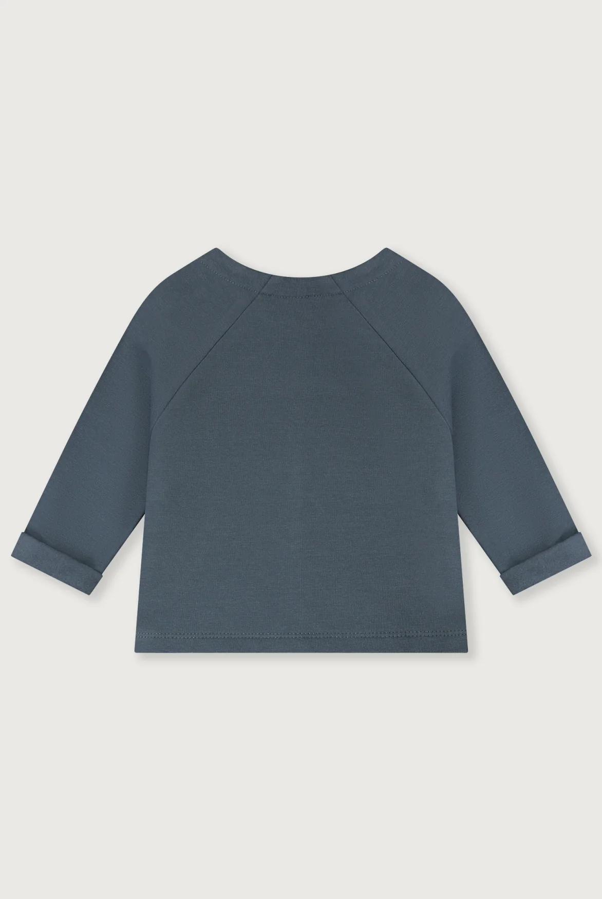 Gray Label Baby Raglan Cardigan | Blue Gray - Image 2