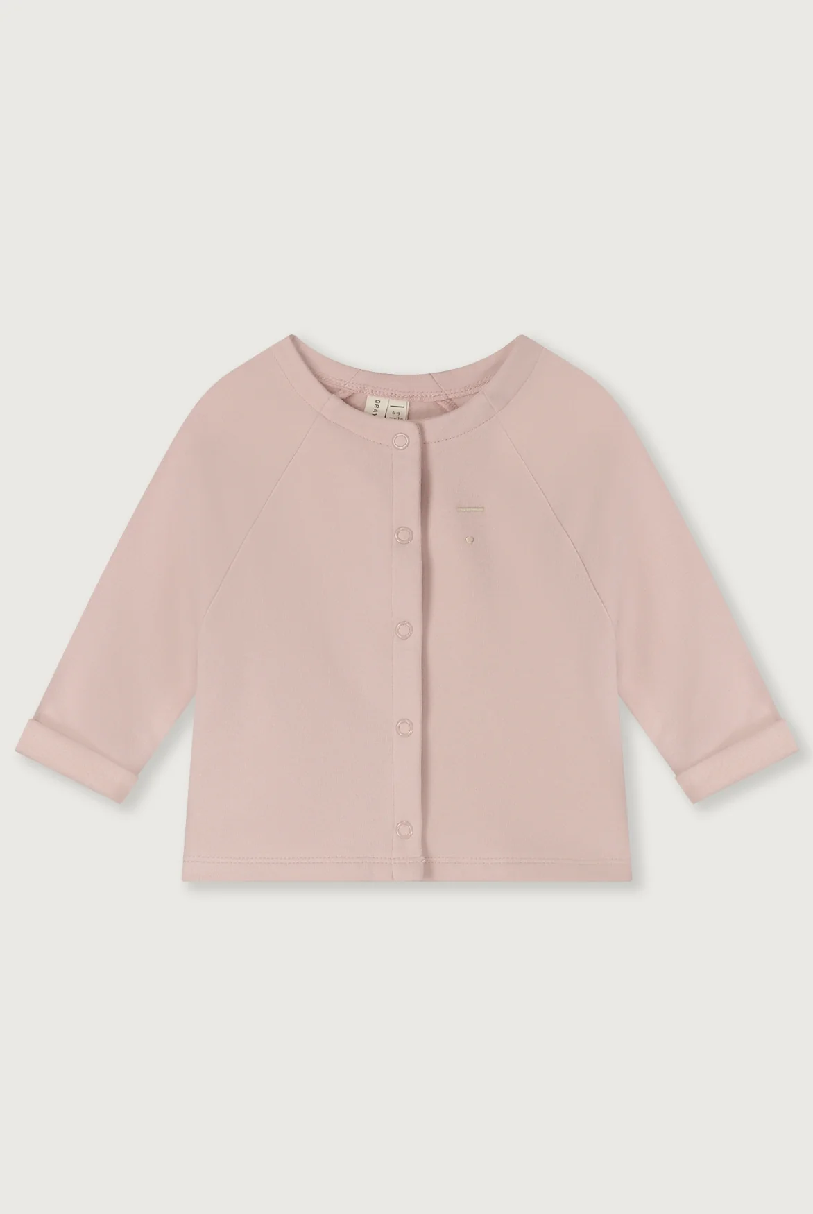 Gray Label Baby Raglan Cardigan | Faded Pink