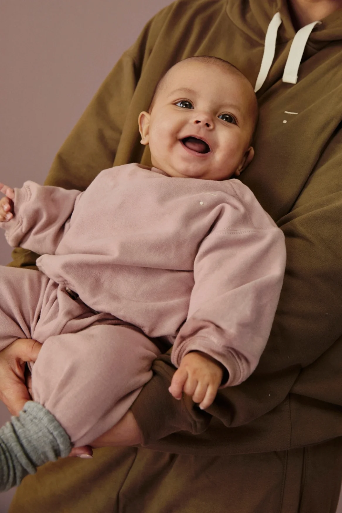 Gray Label Baby Sweater | Berry - Image 2