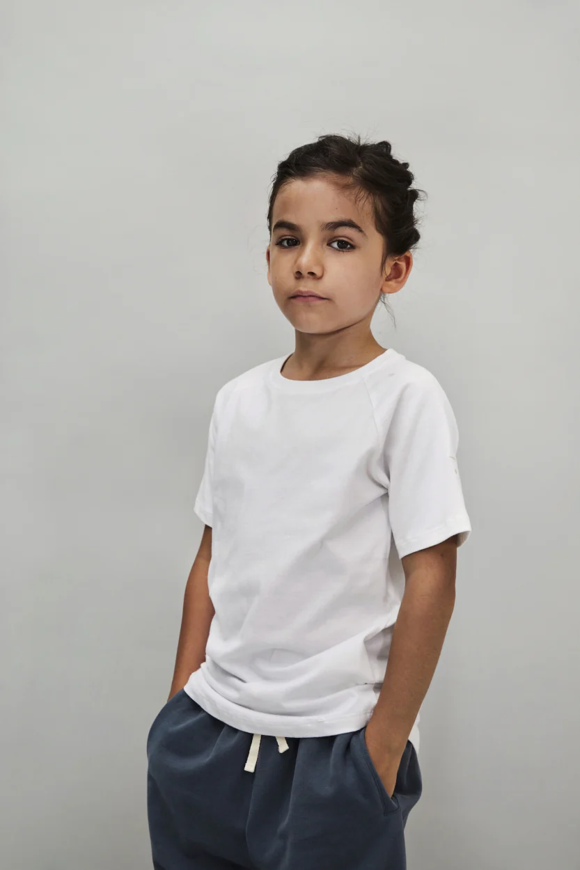Gray Label Crewneck T-Shirt White - Image 2