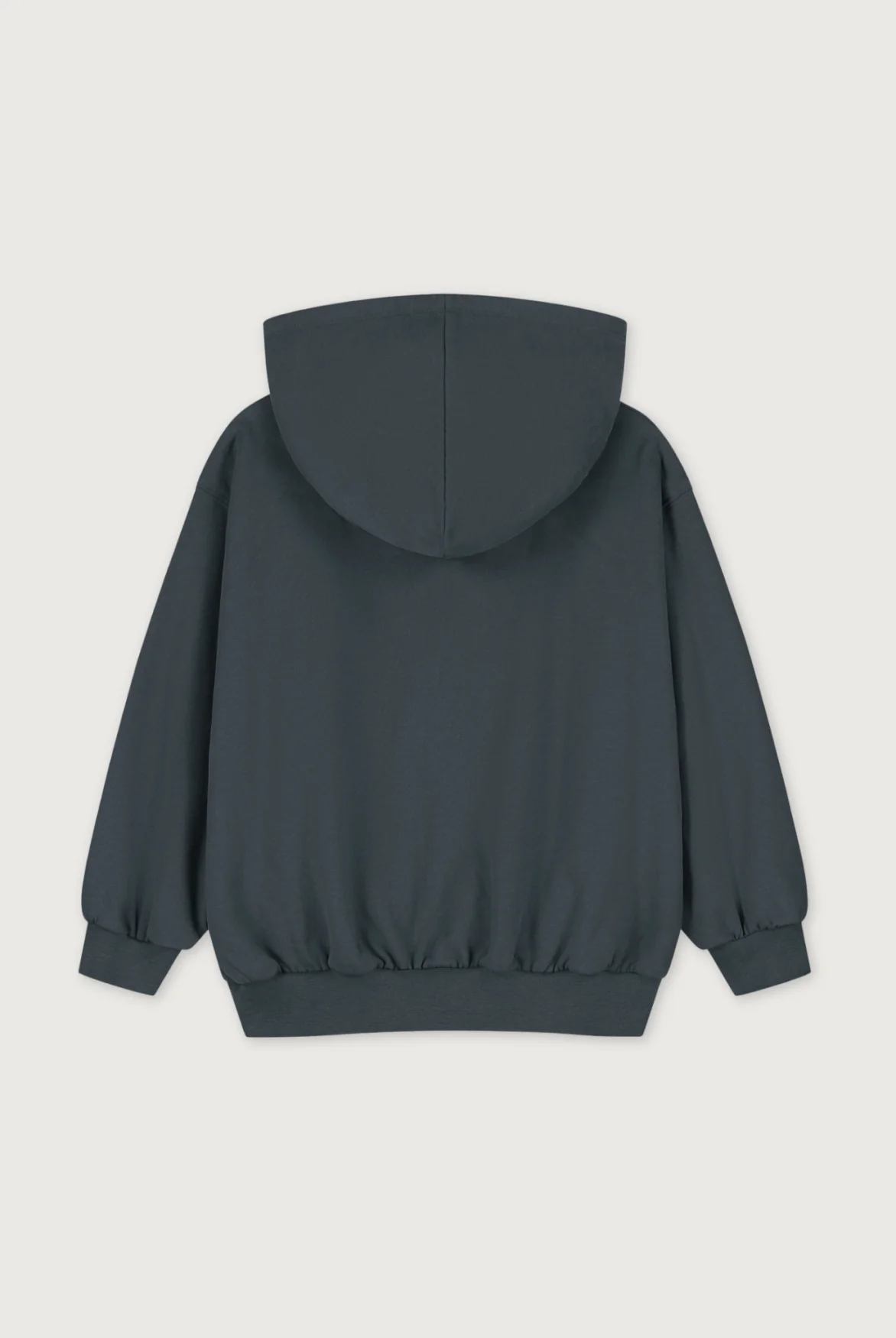 Gray Label Kapuzen-Cardigan mit Reissverschluss | Blue Grey - Image 2