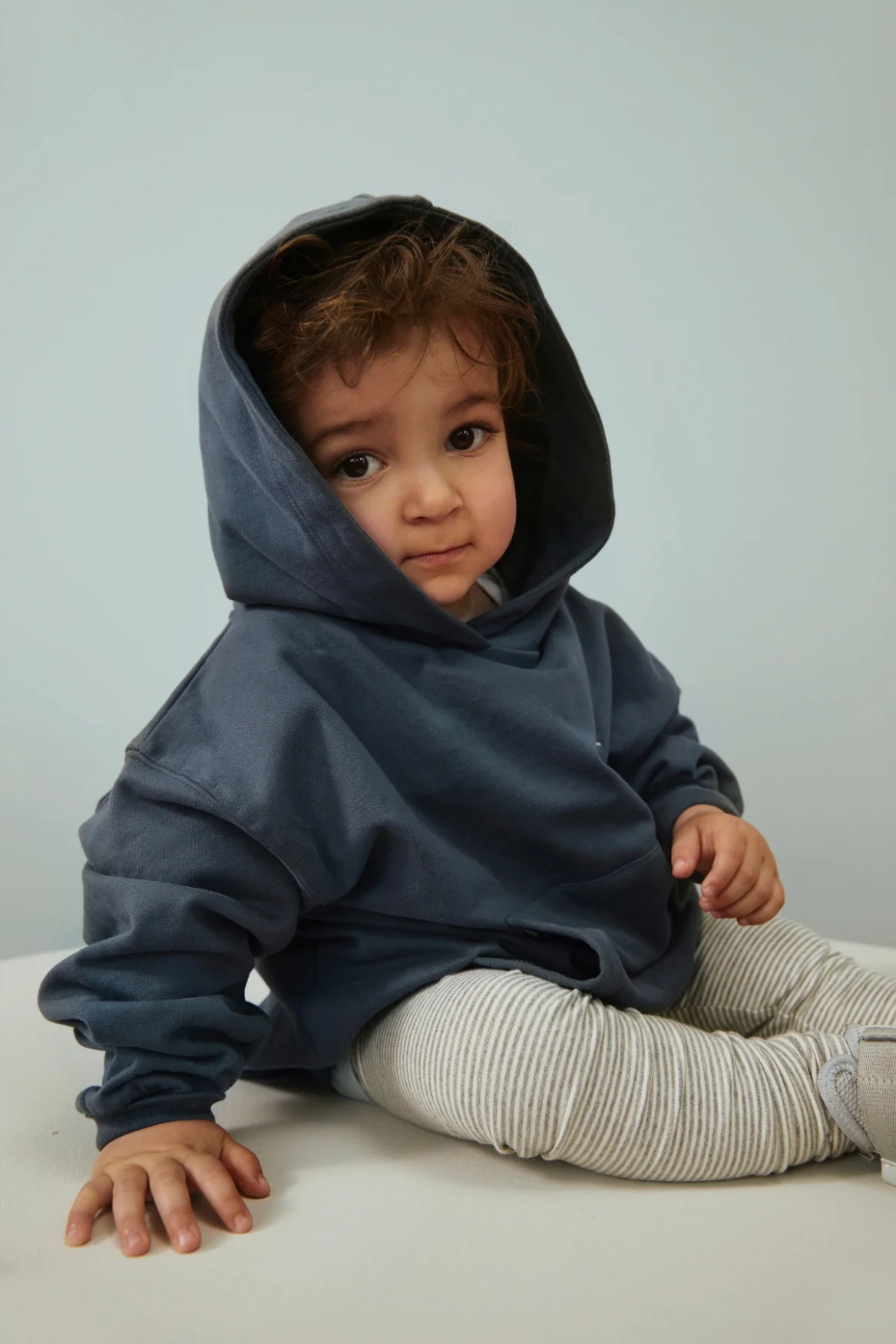 Gray Label Kapuzenpulli Blue Grey - Image 2