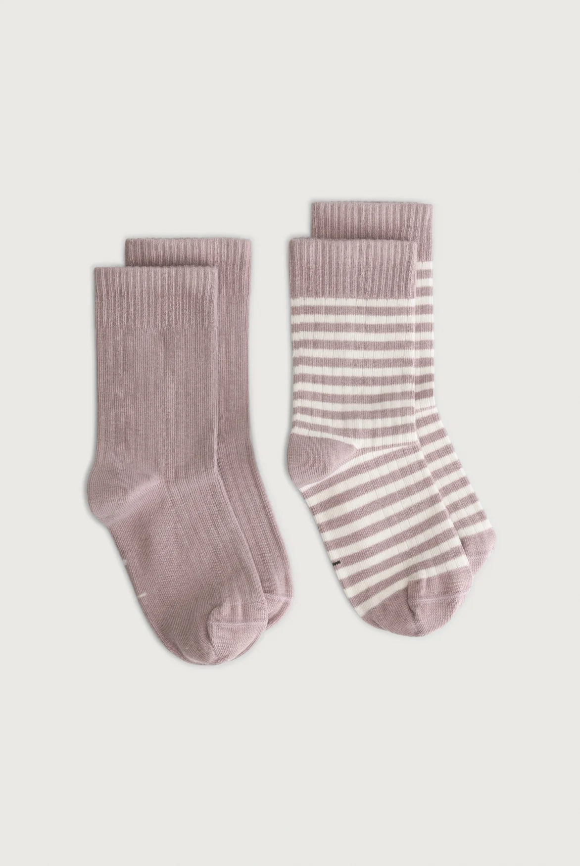 Gray Label Ribbed Socken | Woody - Cream