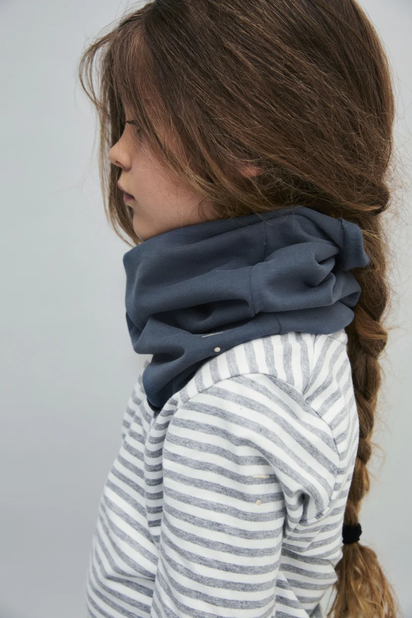 Gray Label Rundschal Endless | Blue Grey - Image 2