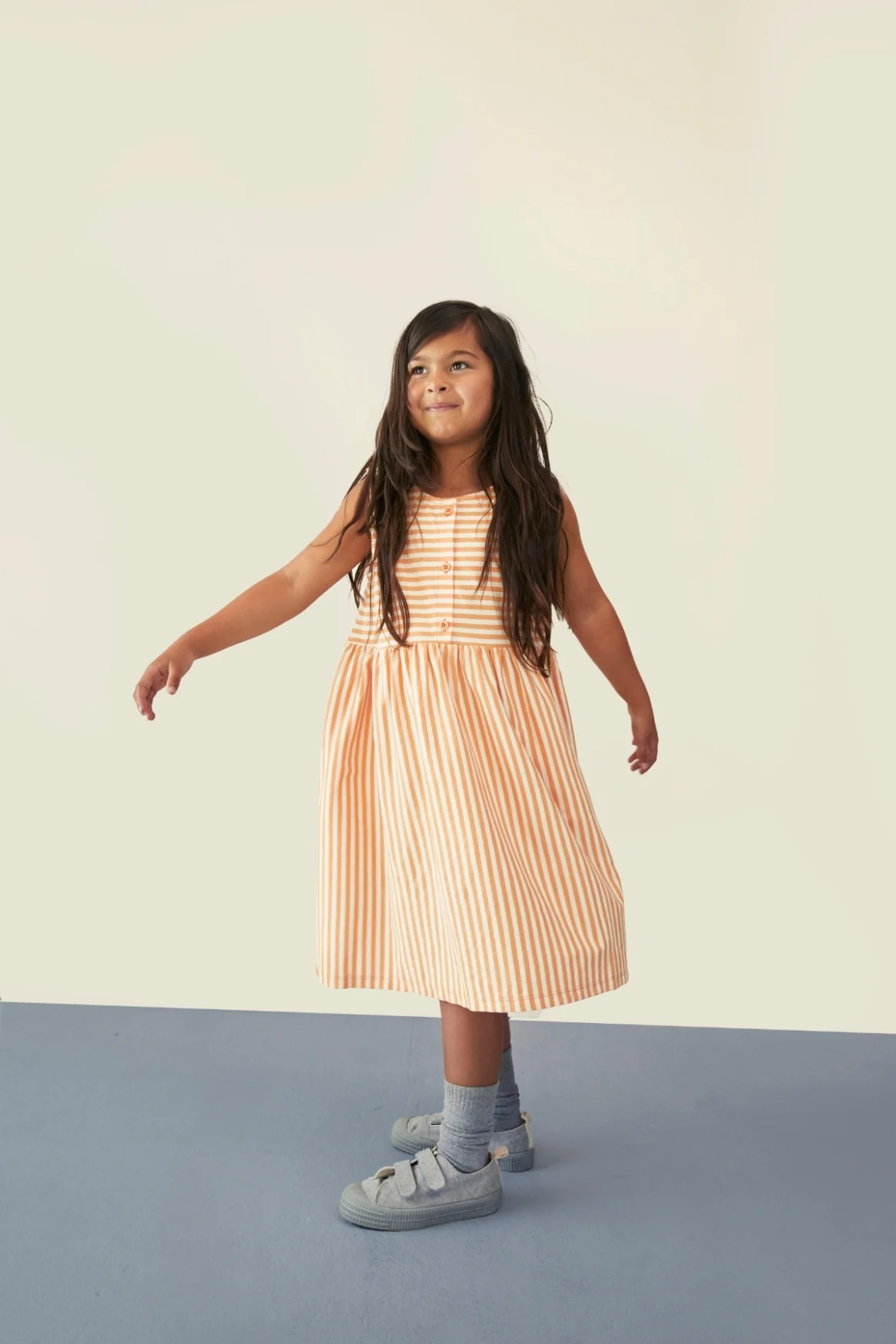 Gray Label Ärmelloses Kleid | Melon - Cream - Image 2