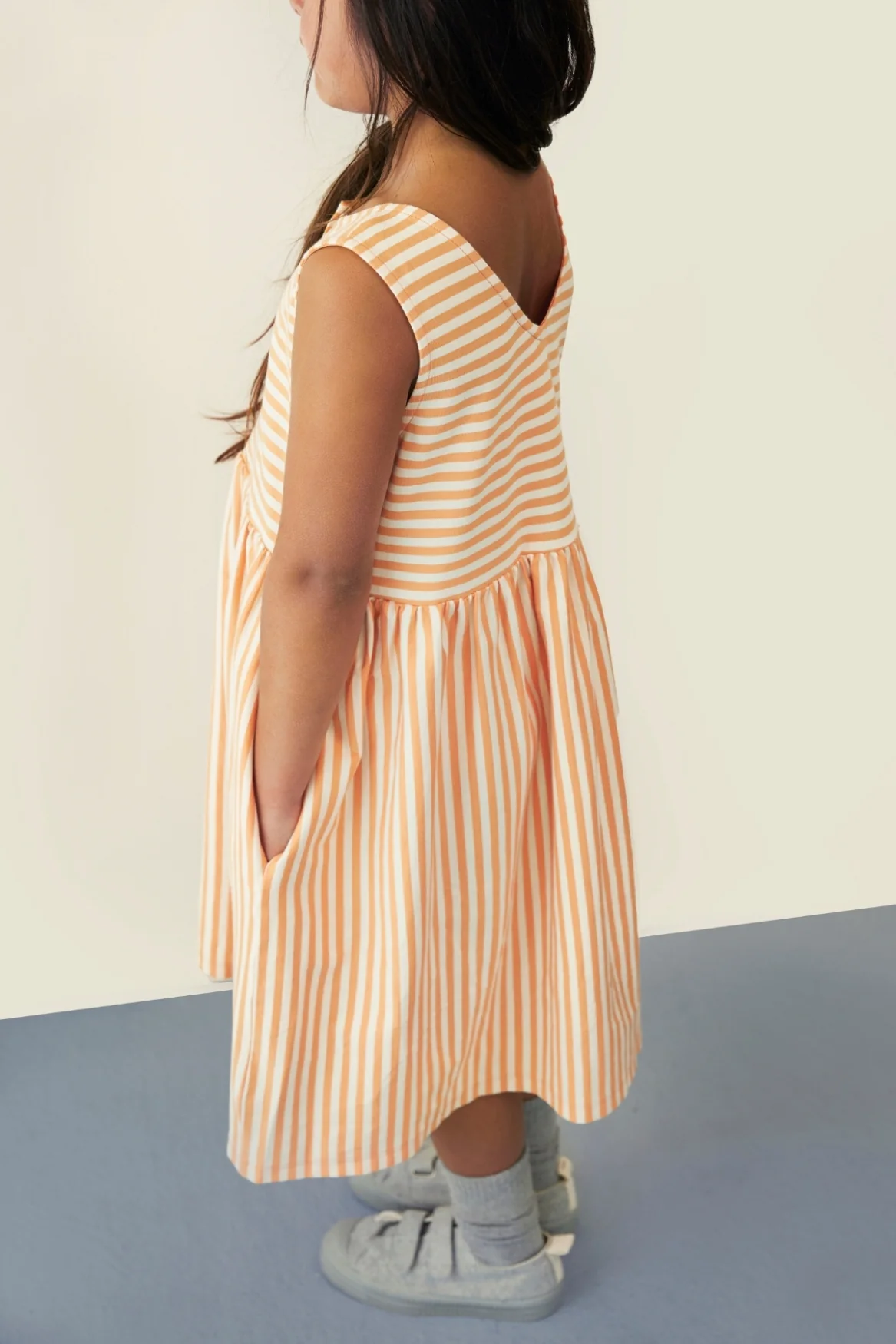 Gray Label Ärmelloses Kleid | Melon - Cream - Image 3