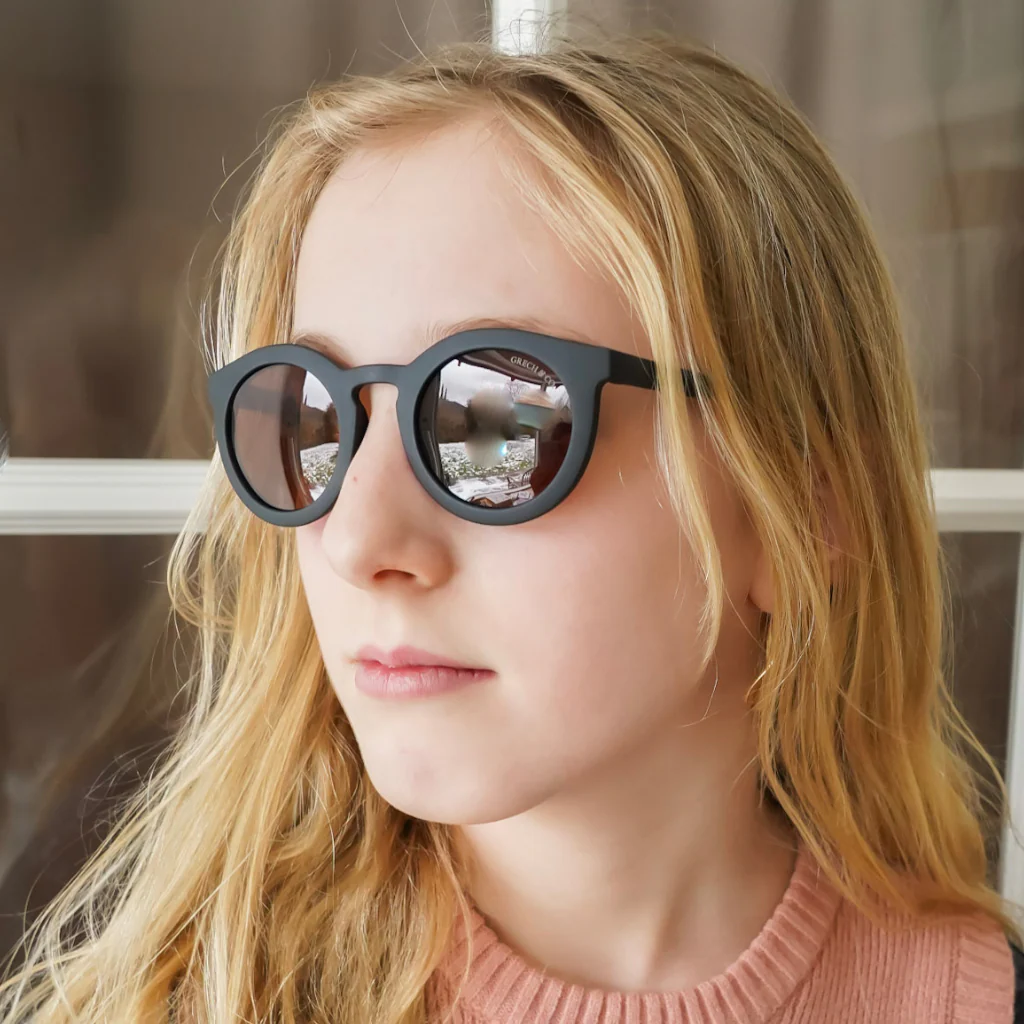 Grech & Co Sonnenbrille Kids 3-8 Jahre "Classic Black" - Image 2