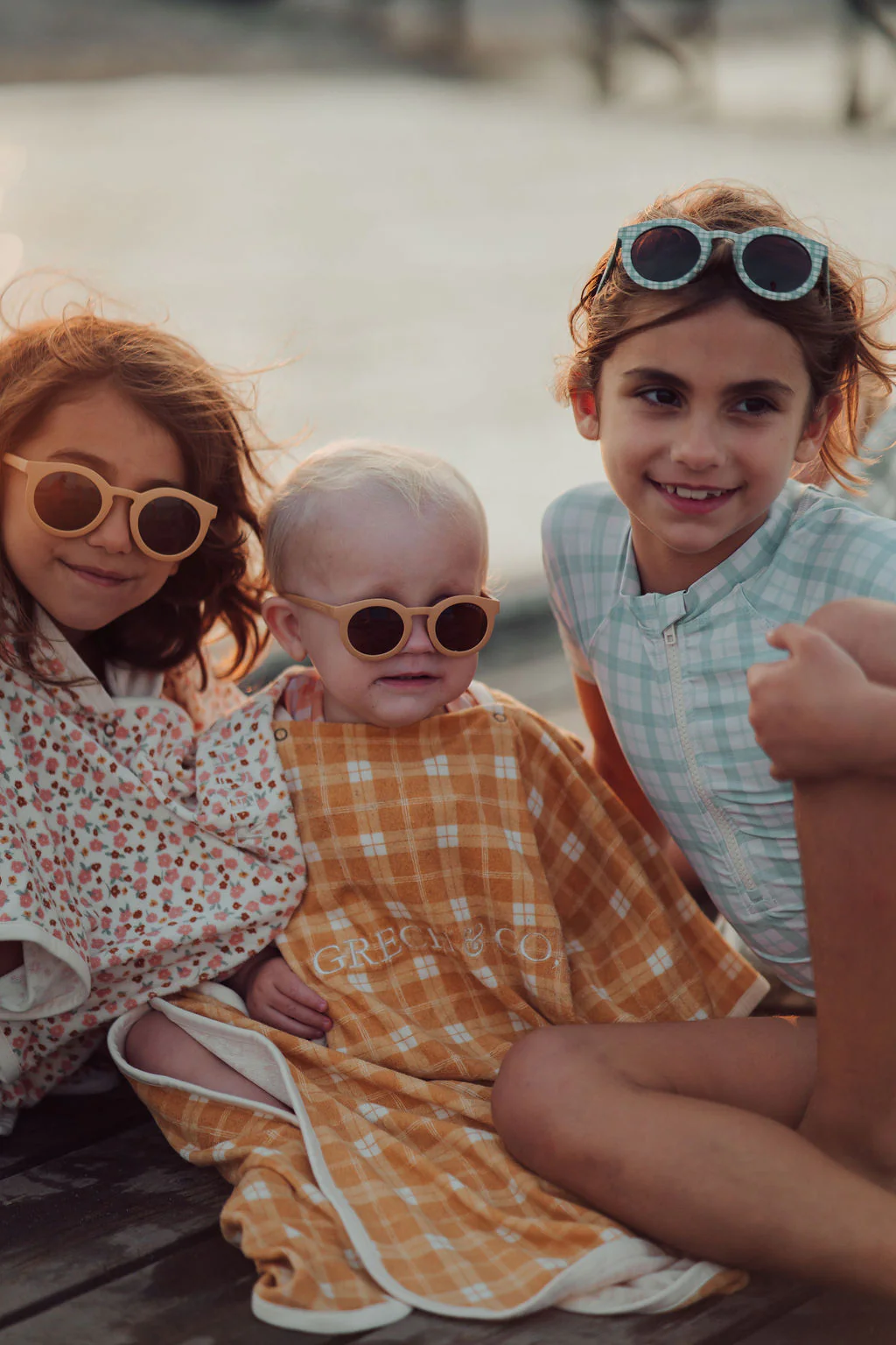 Grech & Co Sonnenbrille Kids 3-8 Jahre "Classic Ivory Tortoise" - Image 4