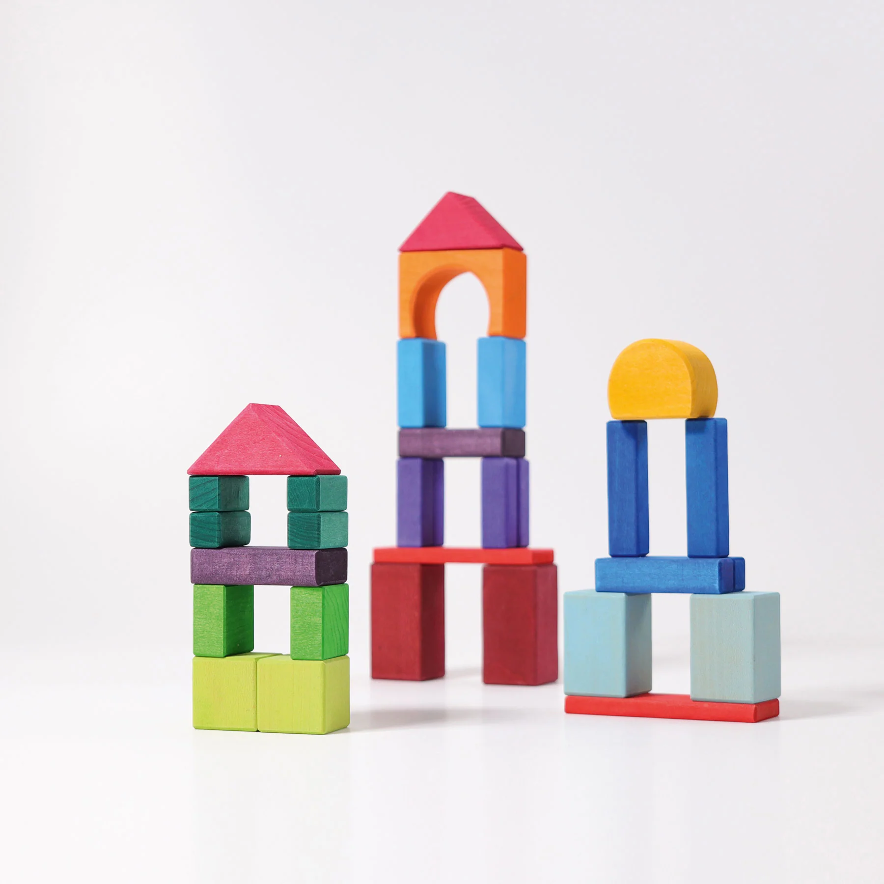 Grimm’s 30 Bunte Geo-Klötze - Image 5