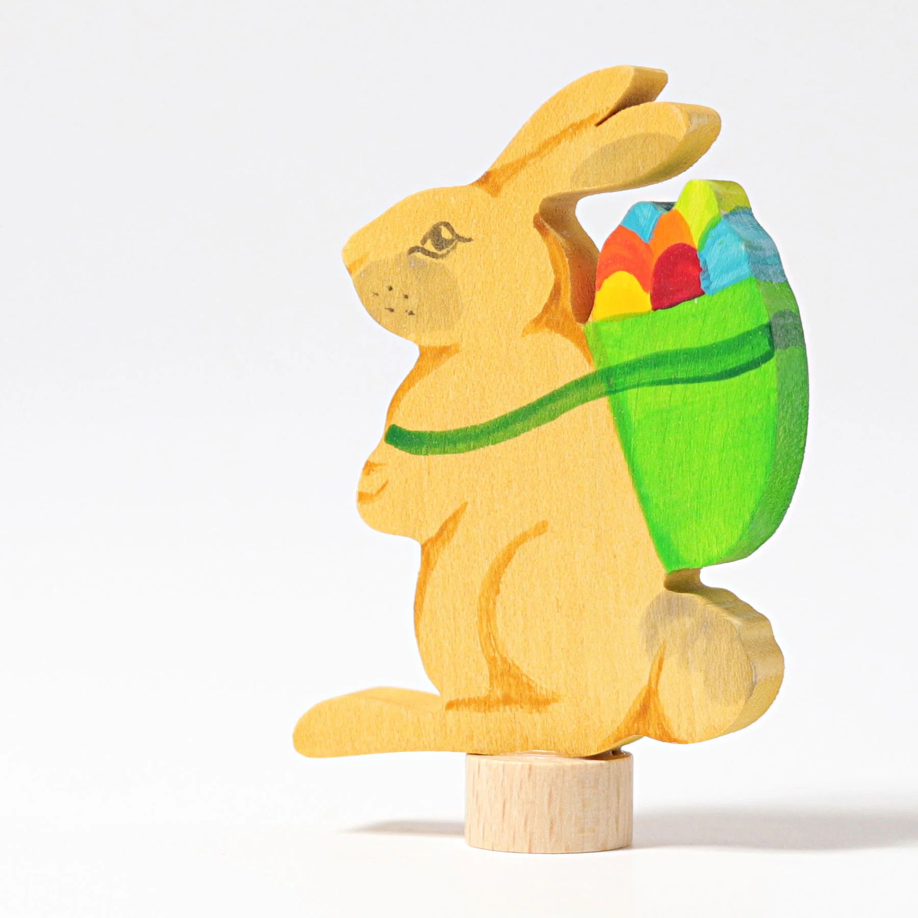 Grimm's Steckfigur Hase mit Korb - Image 4