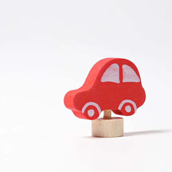 Grimm's Steckfigur Rotes Auto
