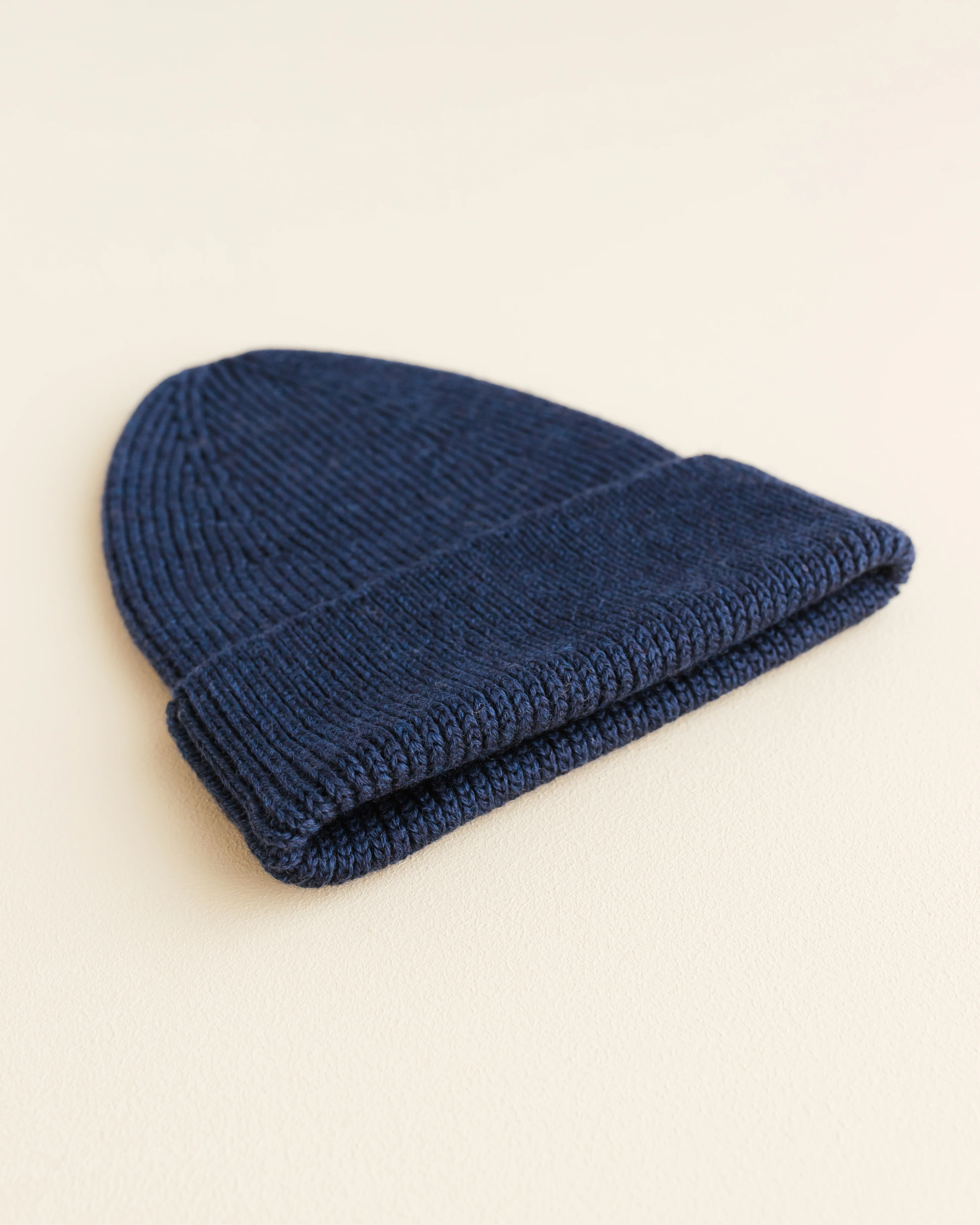 Hvid Adult Beanie "Fonzie" Blue - Image 2