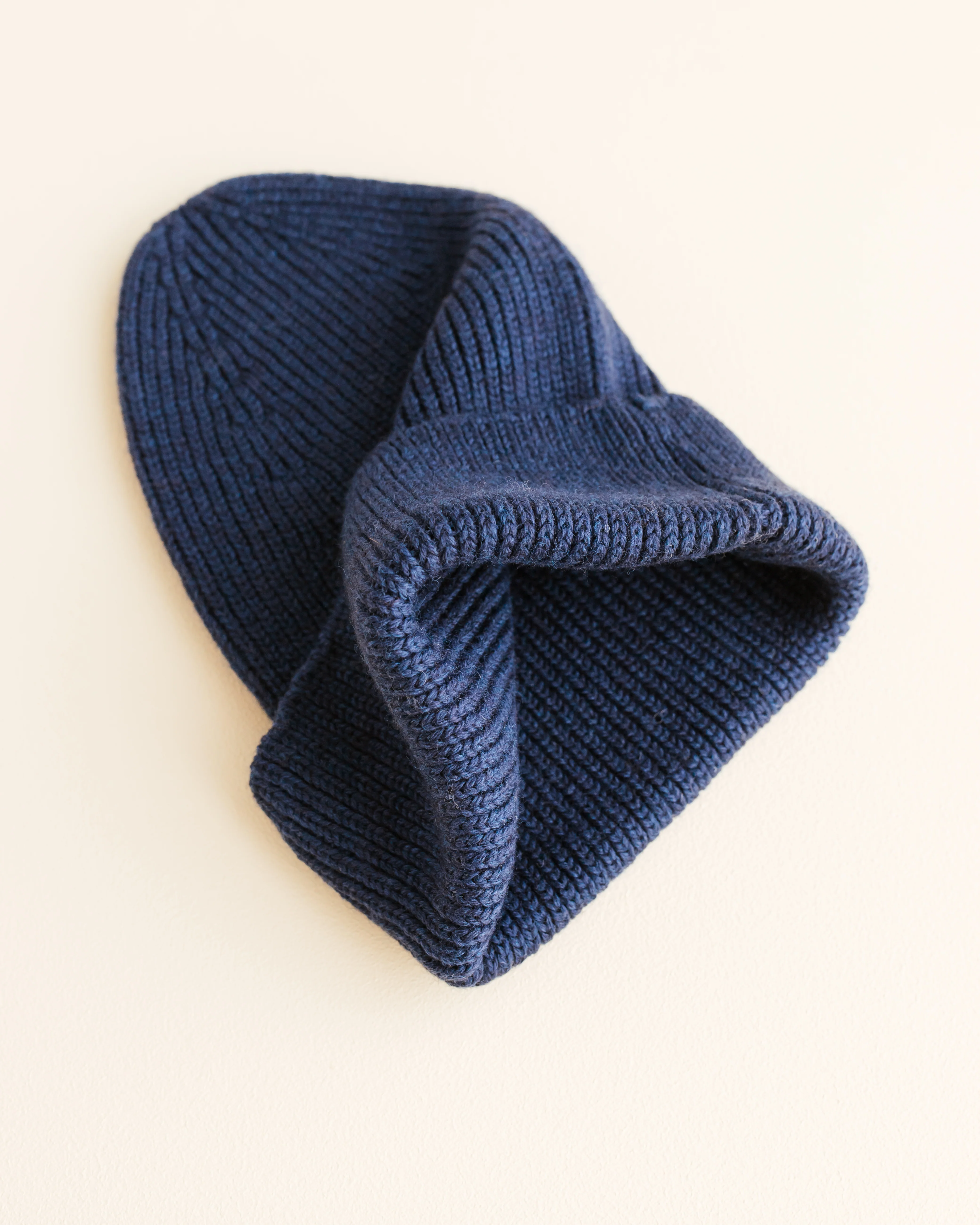 Hvid Adult Beanie "Fonzie" Blue - Image 4