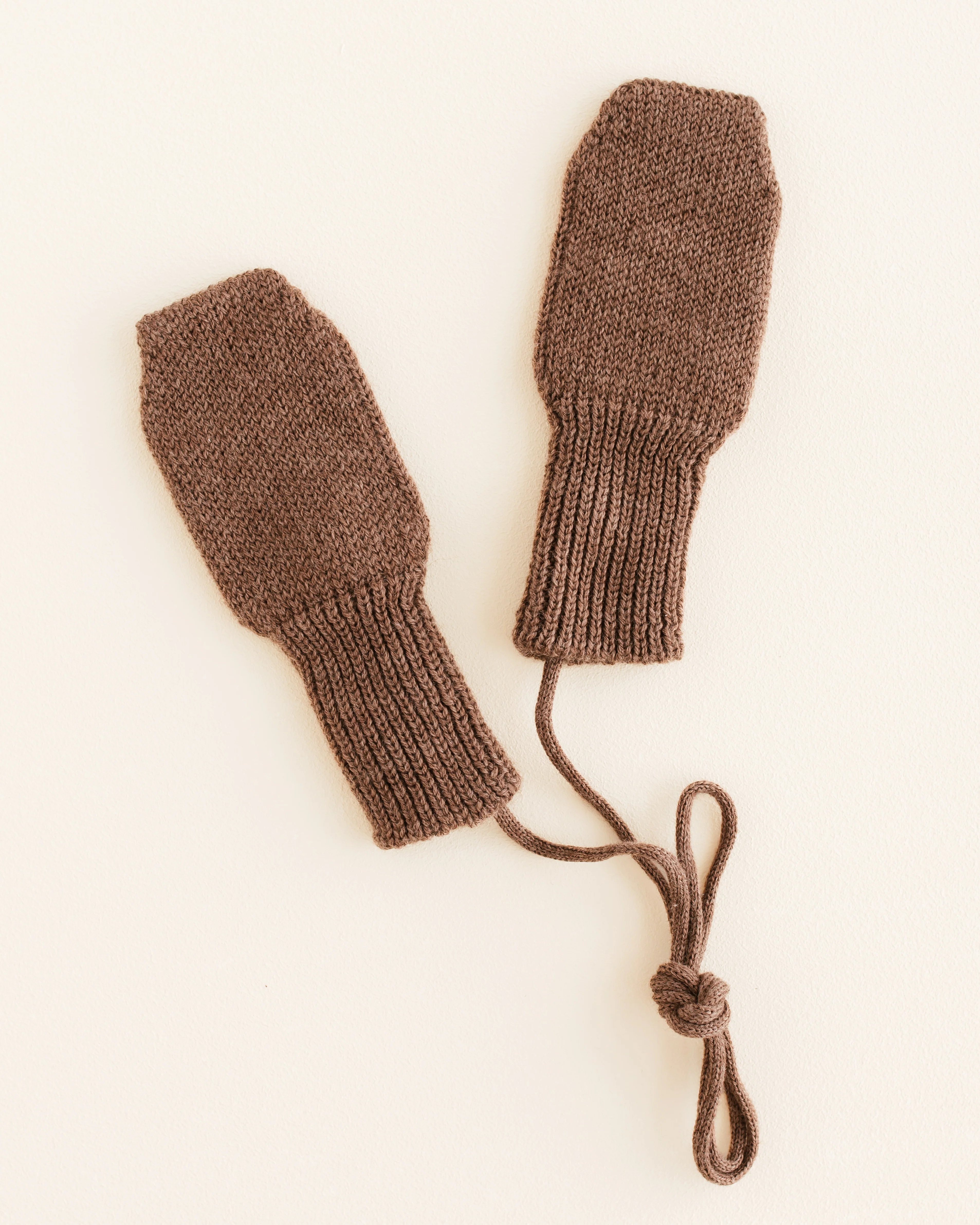Hvid Baby Handschuhe "Fiza" Mocha - Image 2