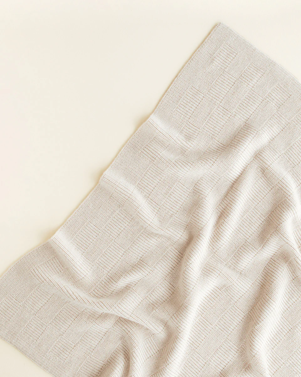 Hvid Babydecke "Ivy" Cream - Image 3