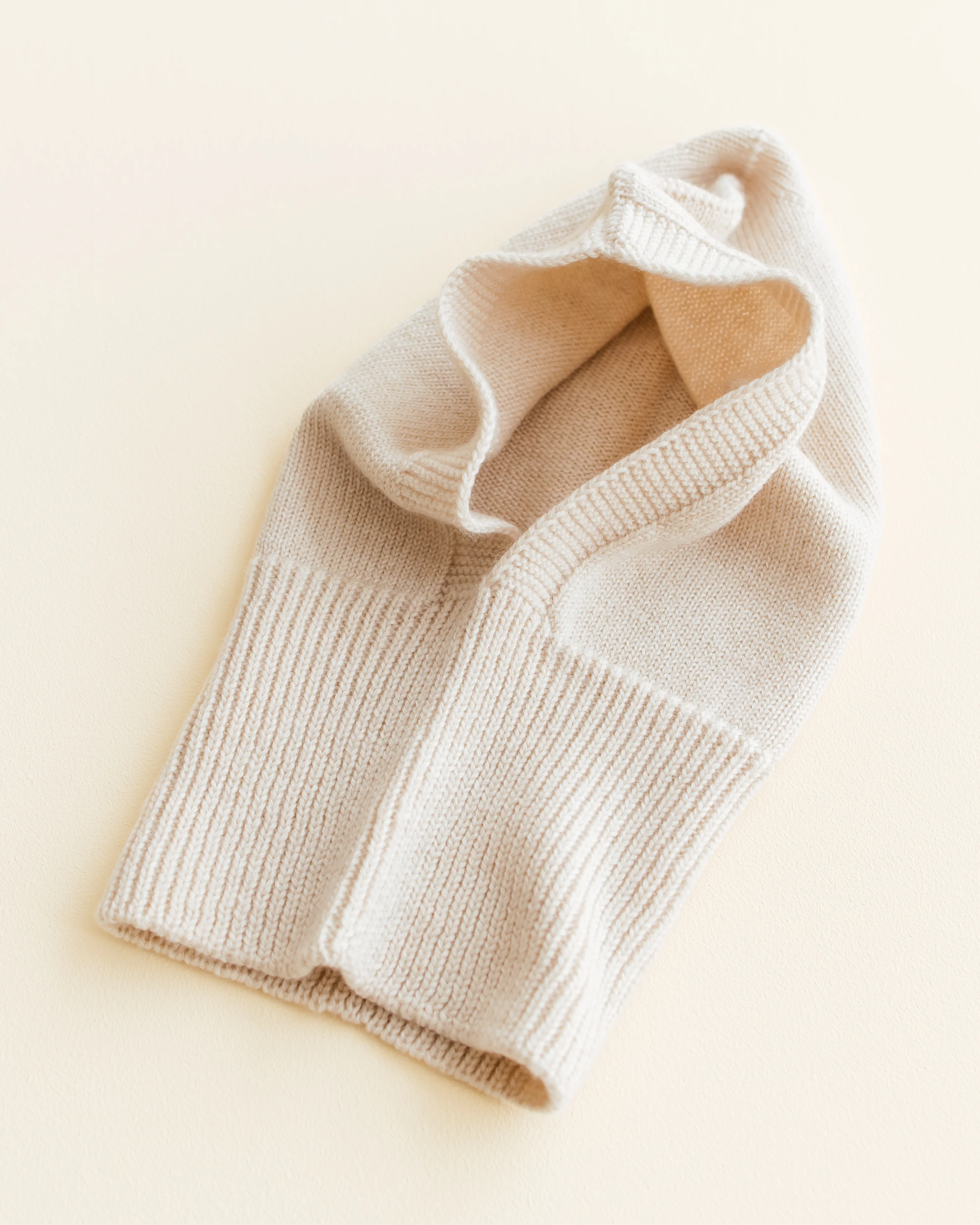 Hvid Balaclava Sturmhaube "Eddy" Cream - Image 3