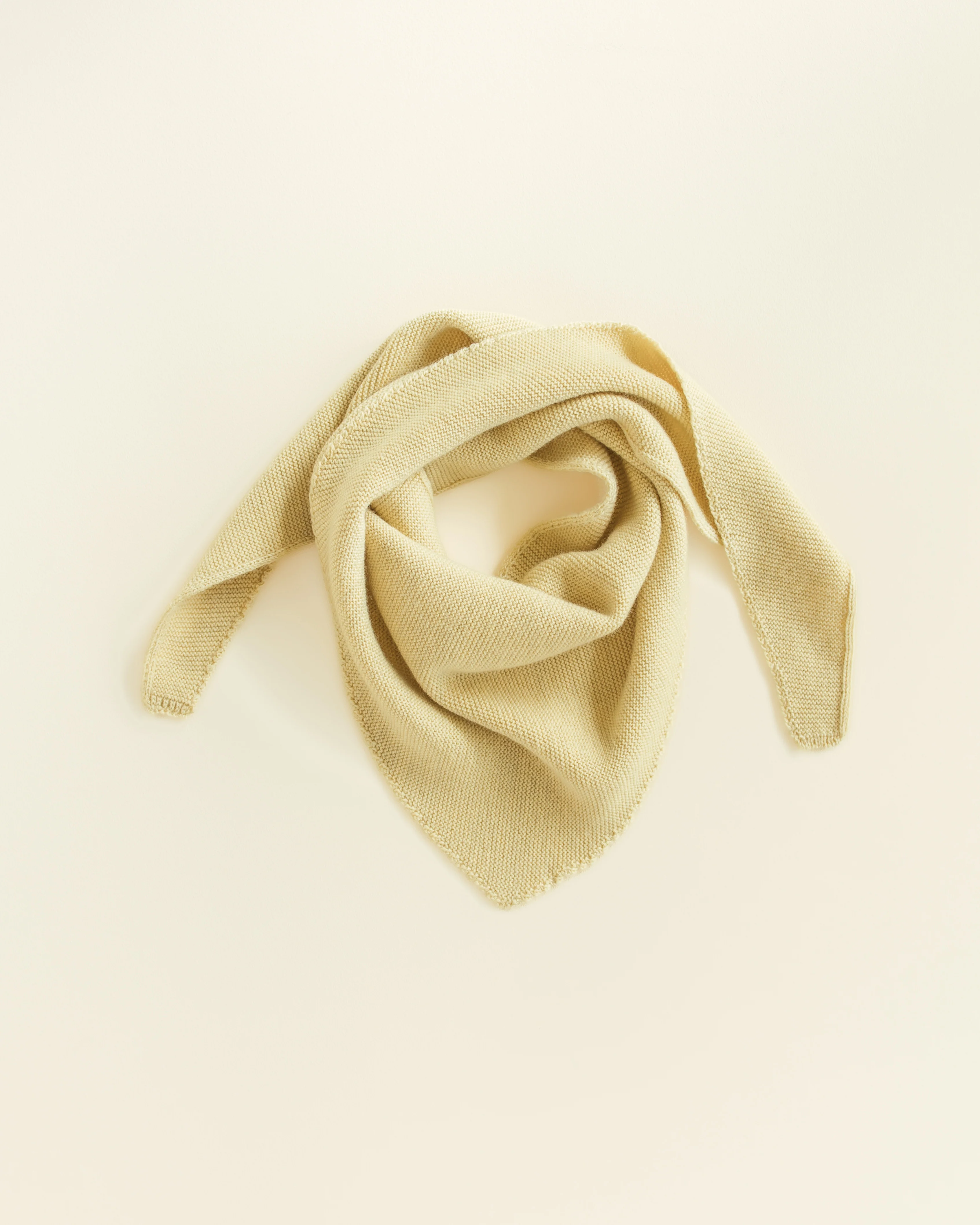 Hvid Dreieckstuch "Josephina" Light Yellow