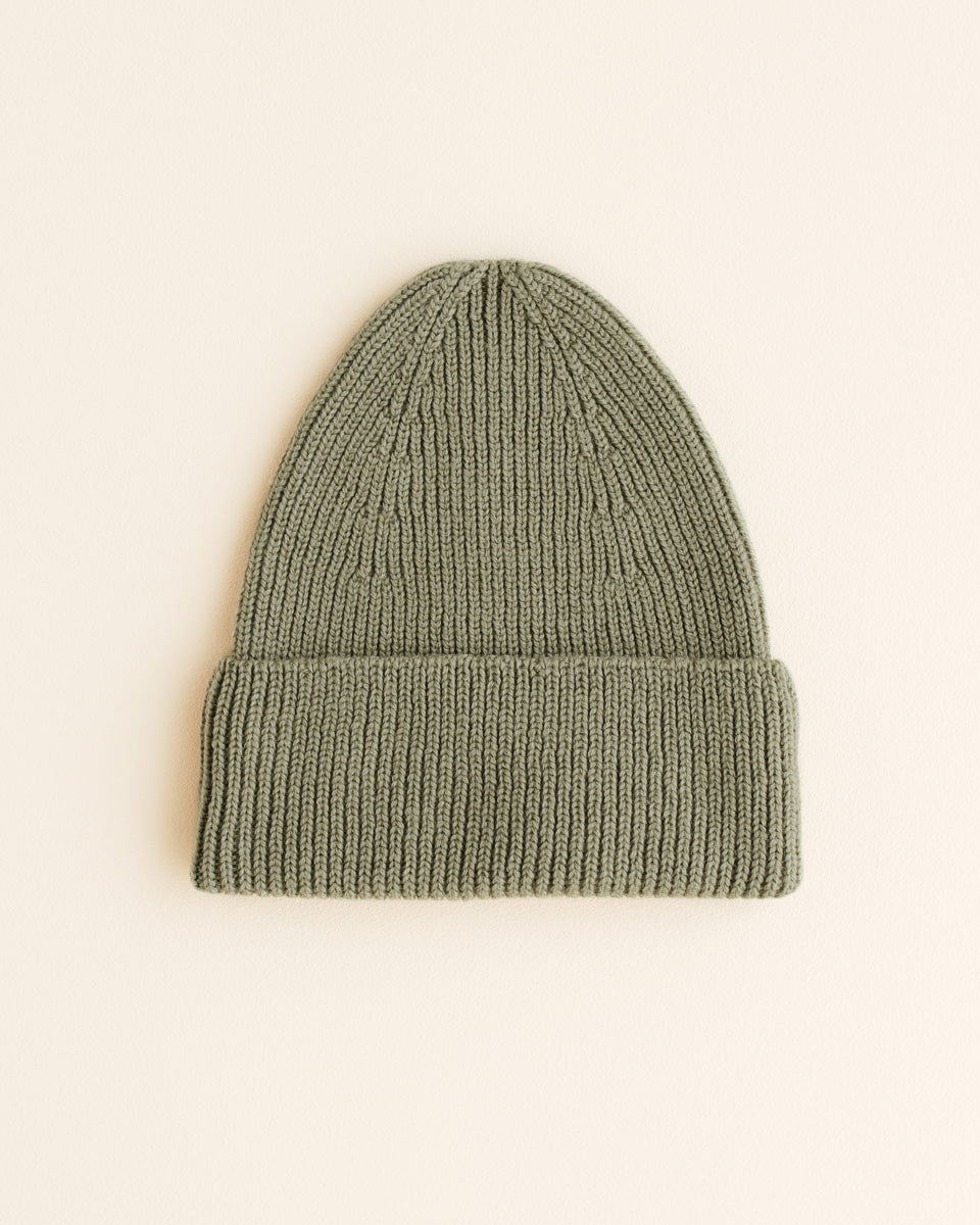 Hvid Kids Beanie "Fonzie" Artichoke