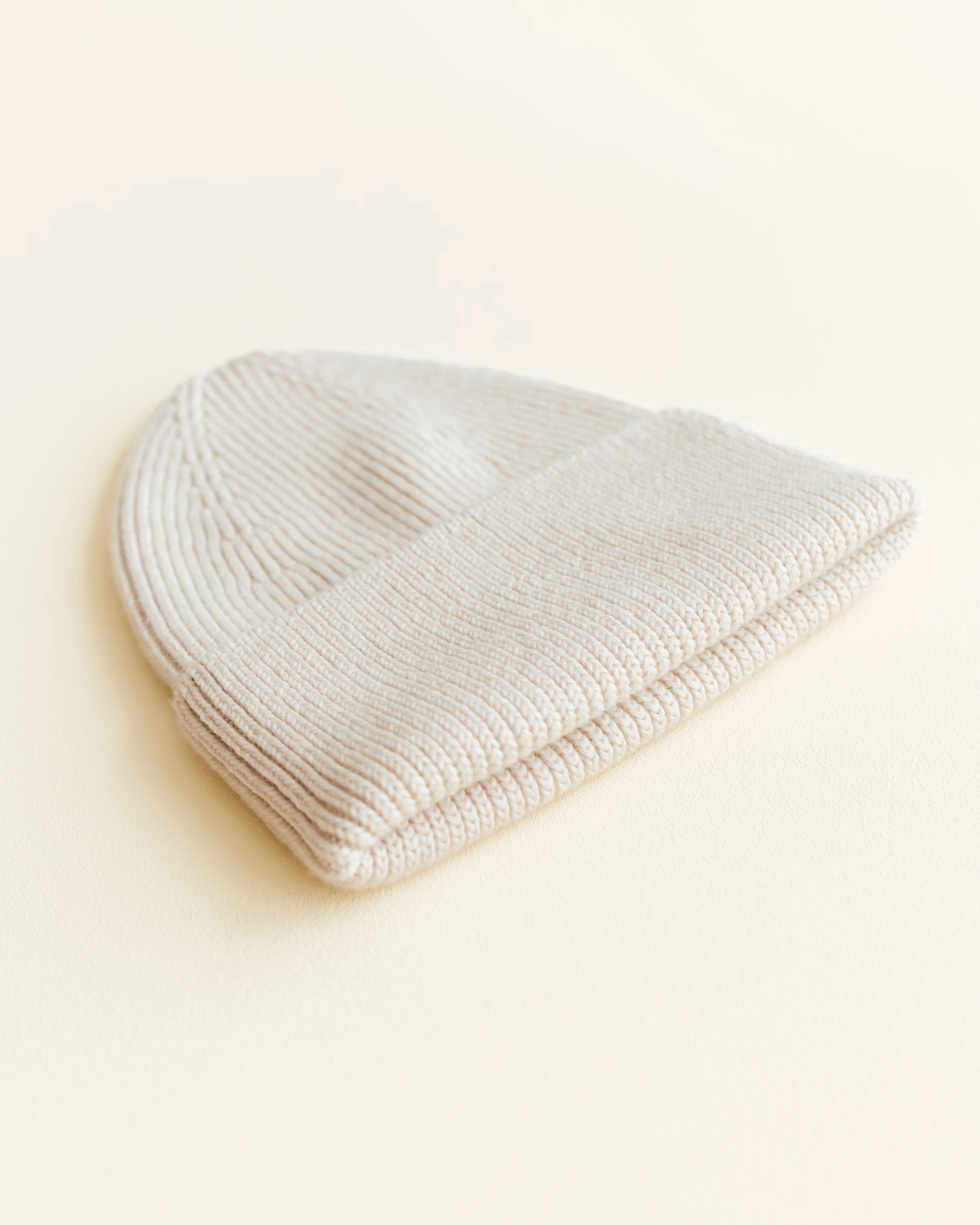 Hvid Kids Beanie "Fonzie" Cream - Image 3
