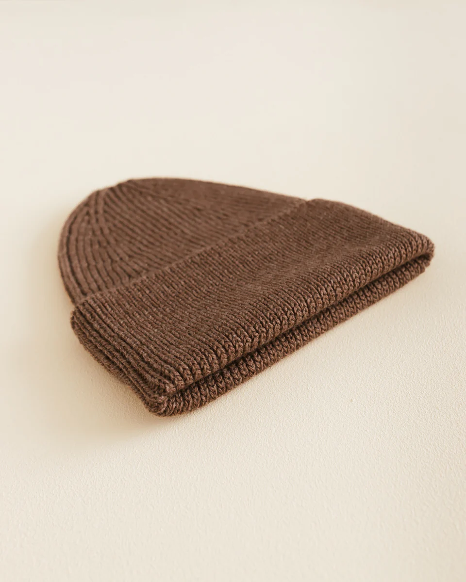 Hvid Kids Beanie "Fonzie" Mocha - Image 3